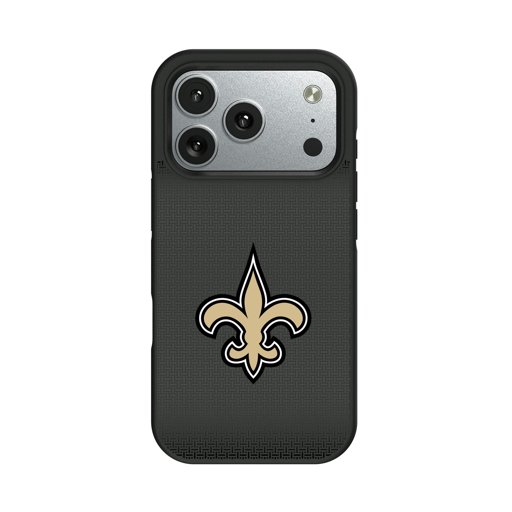 New Orleans Saints Linen iPhone Bump Phone Case for Apple iPhone#Device_iPhone 17 Pro
