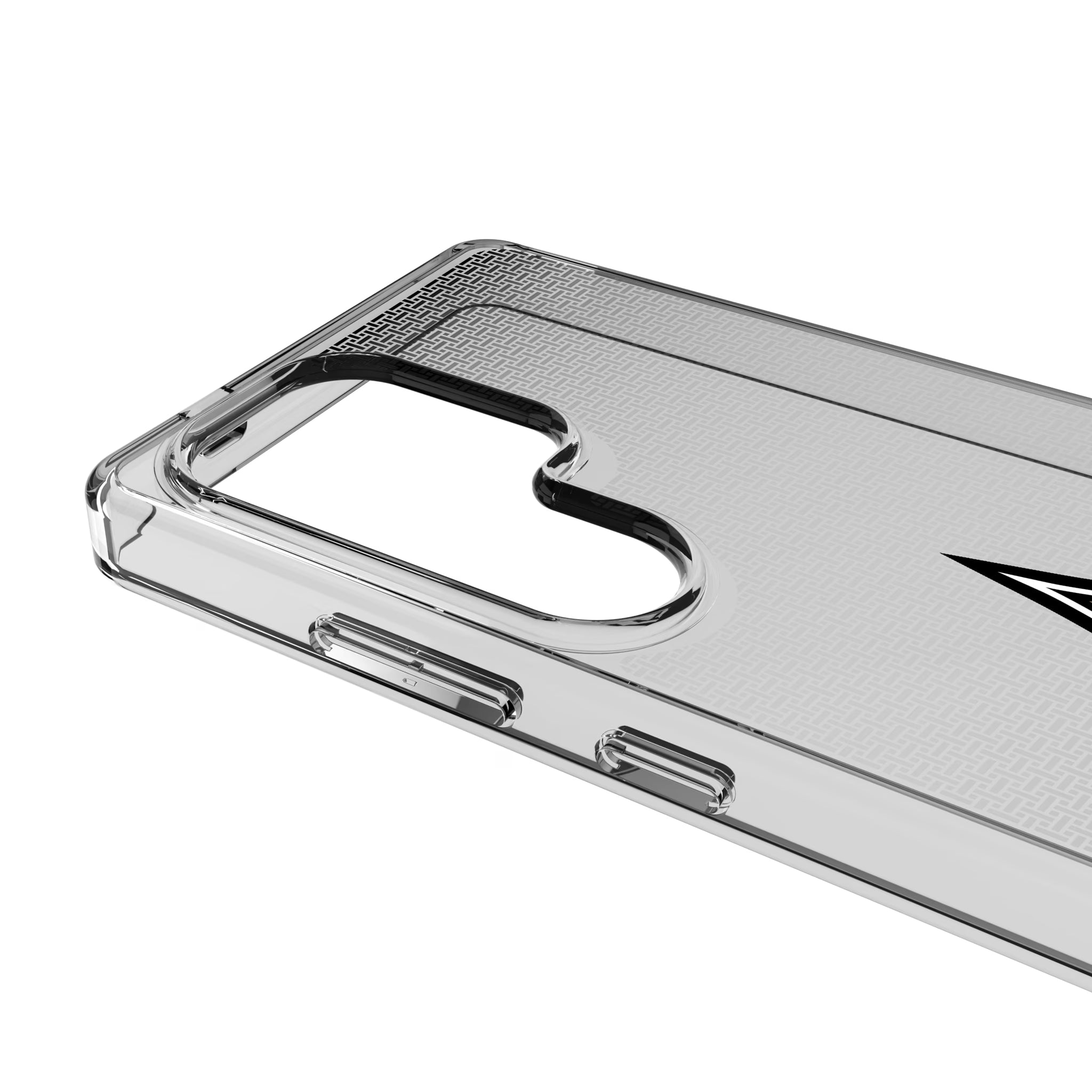 New Orleans Saints Linen Galaxy Clear Phone Case for Samsung Galaxy - Detail