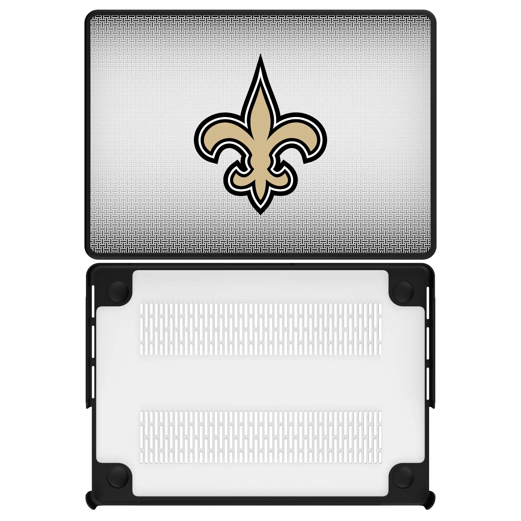 New Orleans Saints Linen MacBook Laptop Case for Apple MacBook