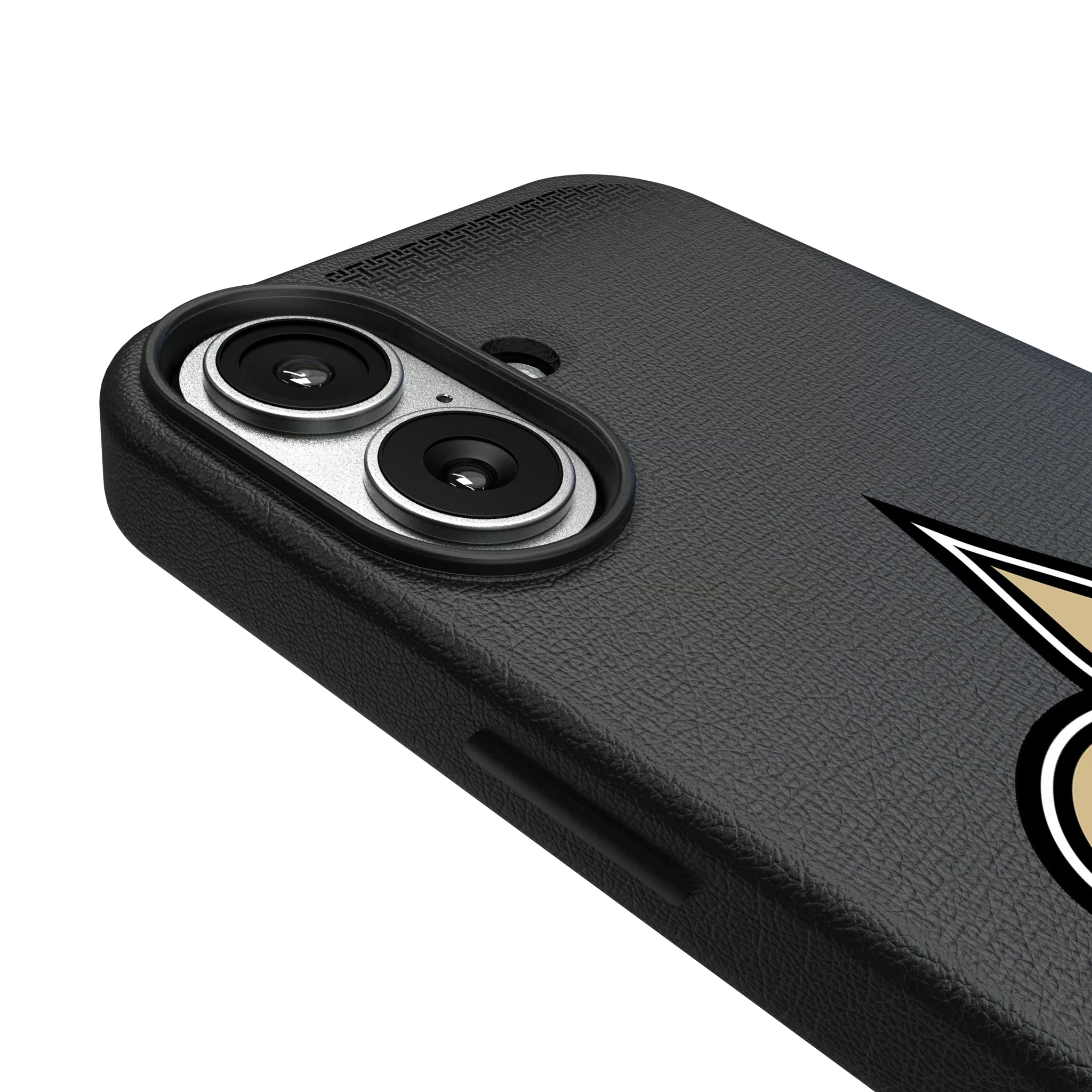 New Orleans Saints Linen iPhone MagSafe Compatible Phone Case for Apple iPhone - Detail#Device_iPhone 17