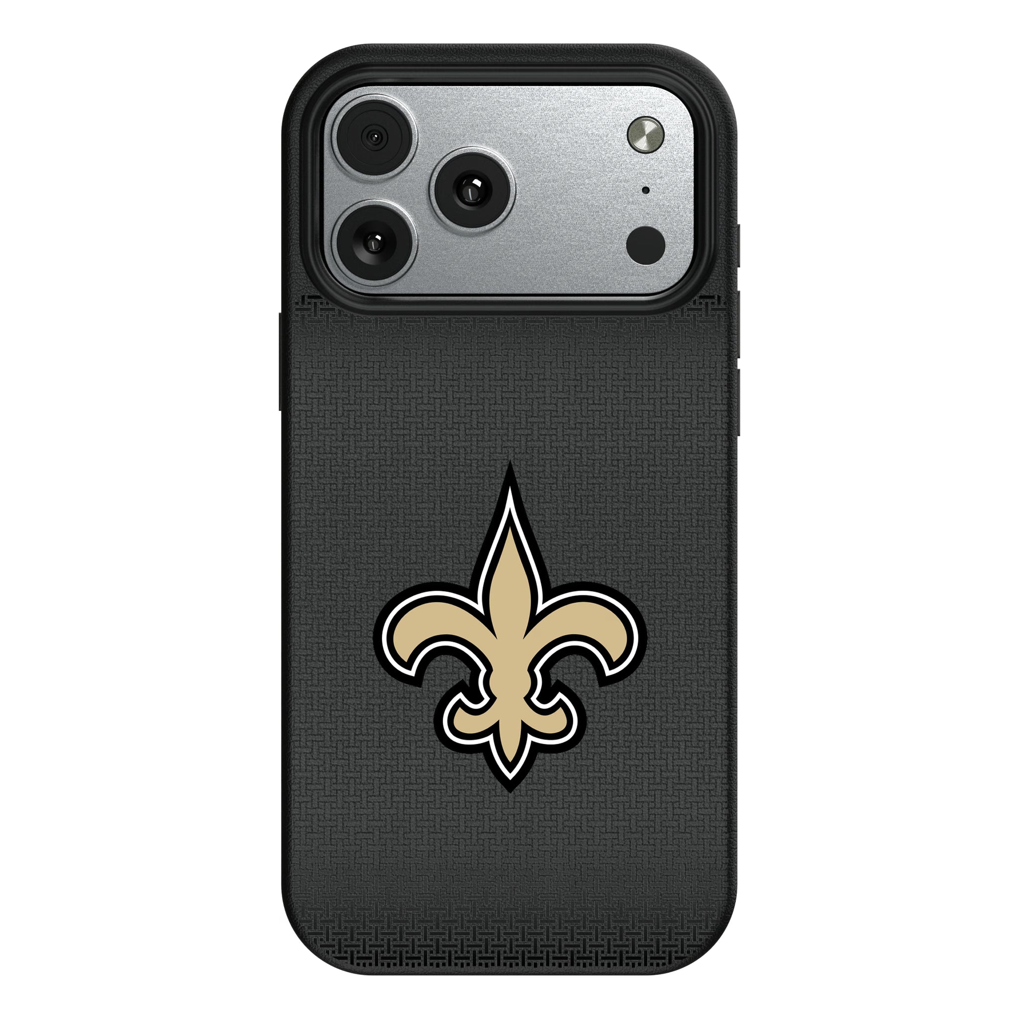 New Orleans Saints Linen iPhone MagSafe Compatible Phone Case for Apple iPhone#Device_iPhone 17 Pro Max