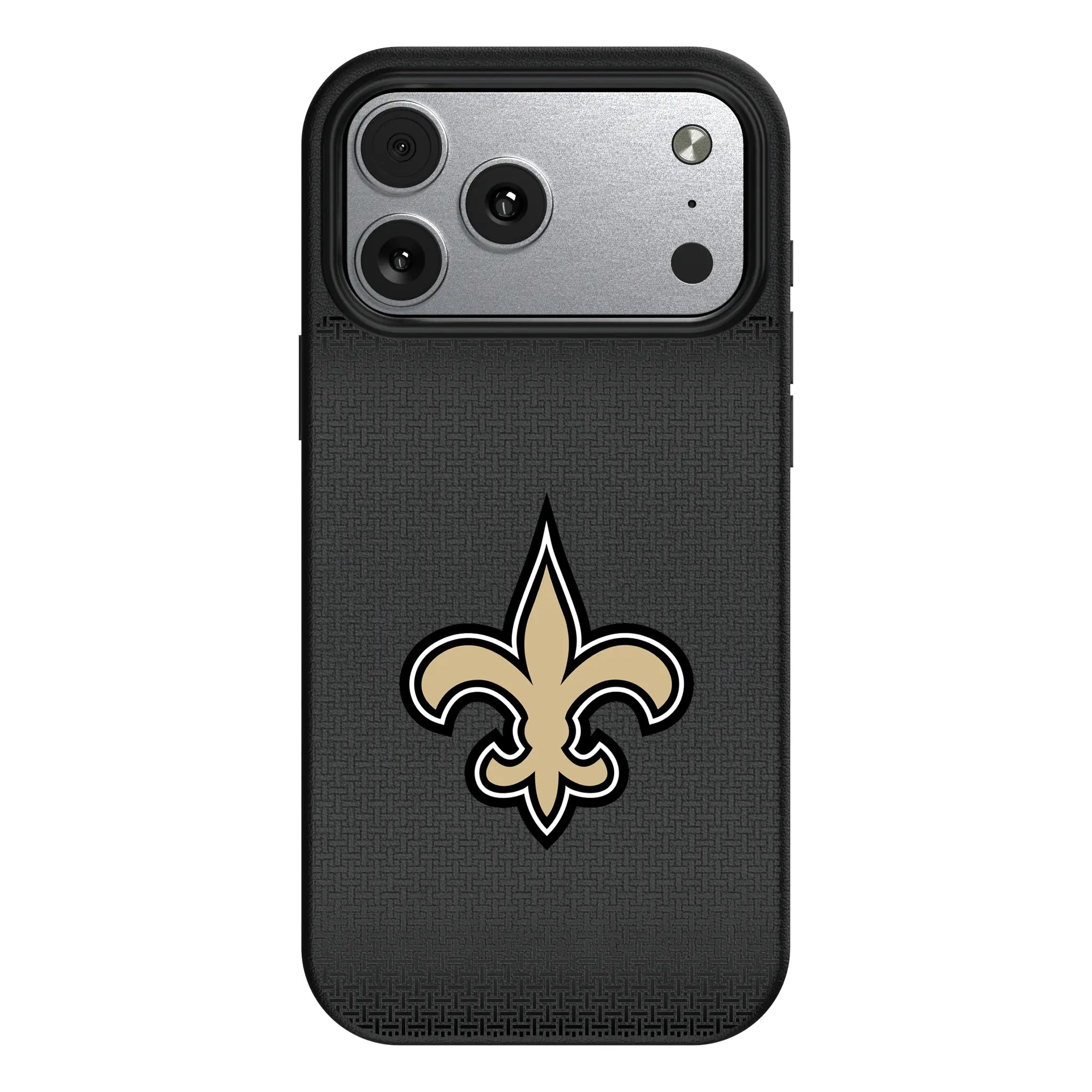 New Orleans Saints Linen iPhone MagSafe Compatible Phone Case for Apple iPhone#Device_iPhone 17 Pro Max