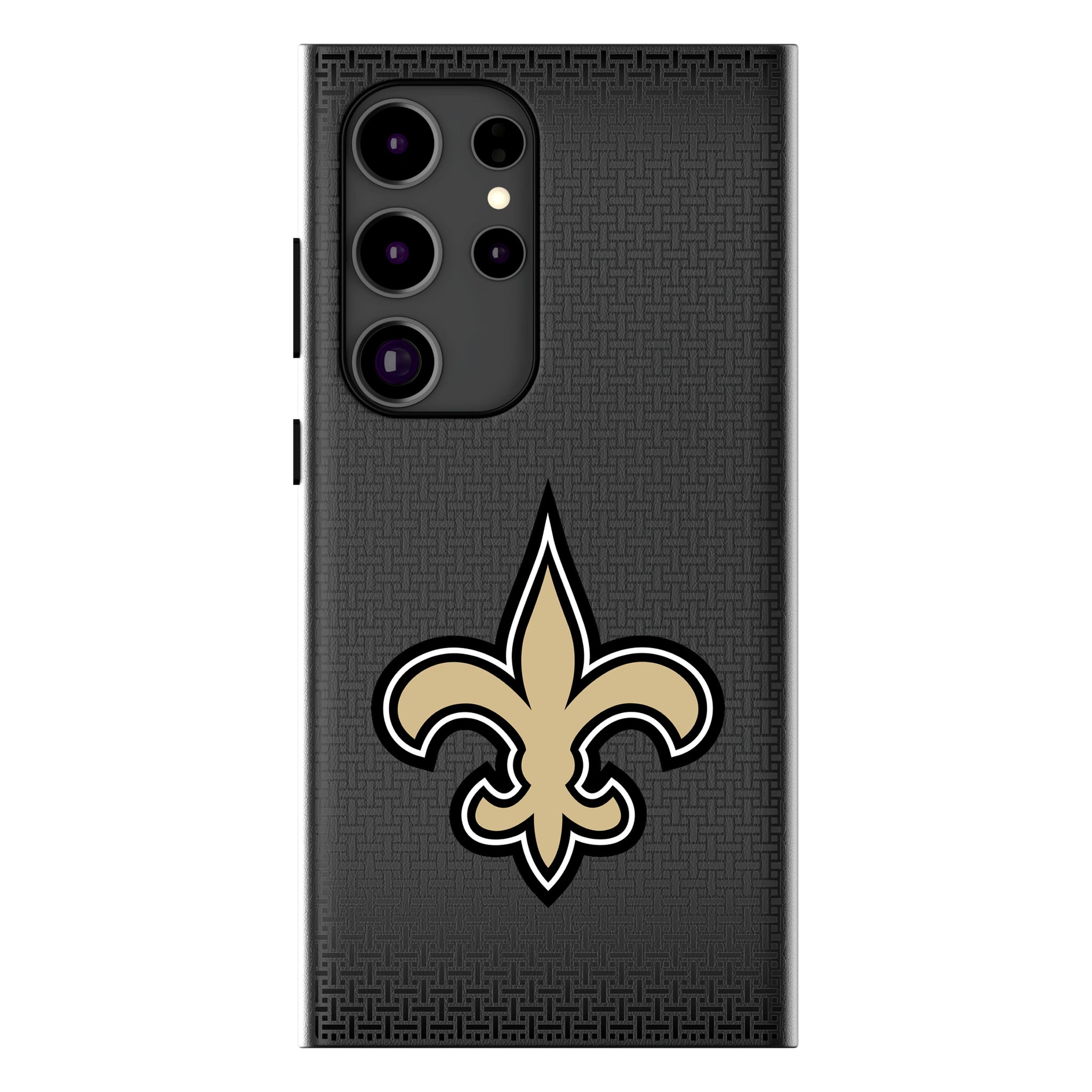 New Orleans Saints Linen Galaxy MagSafe Compatible Phone Case for Samsung Galaxy