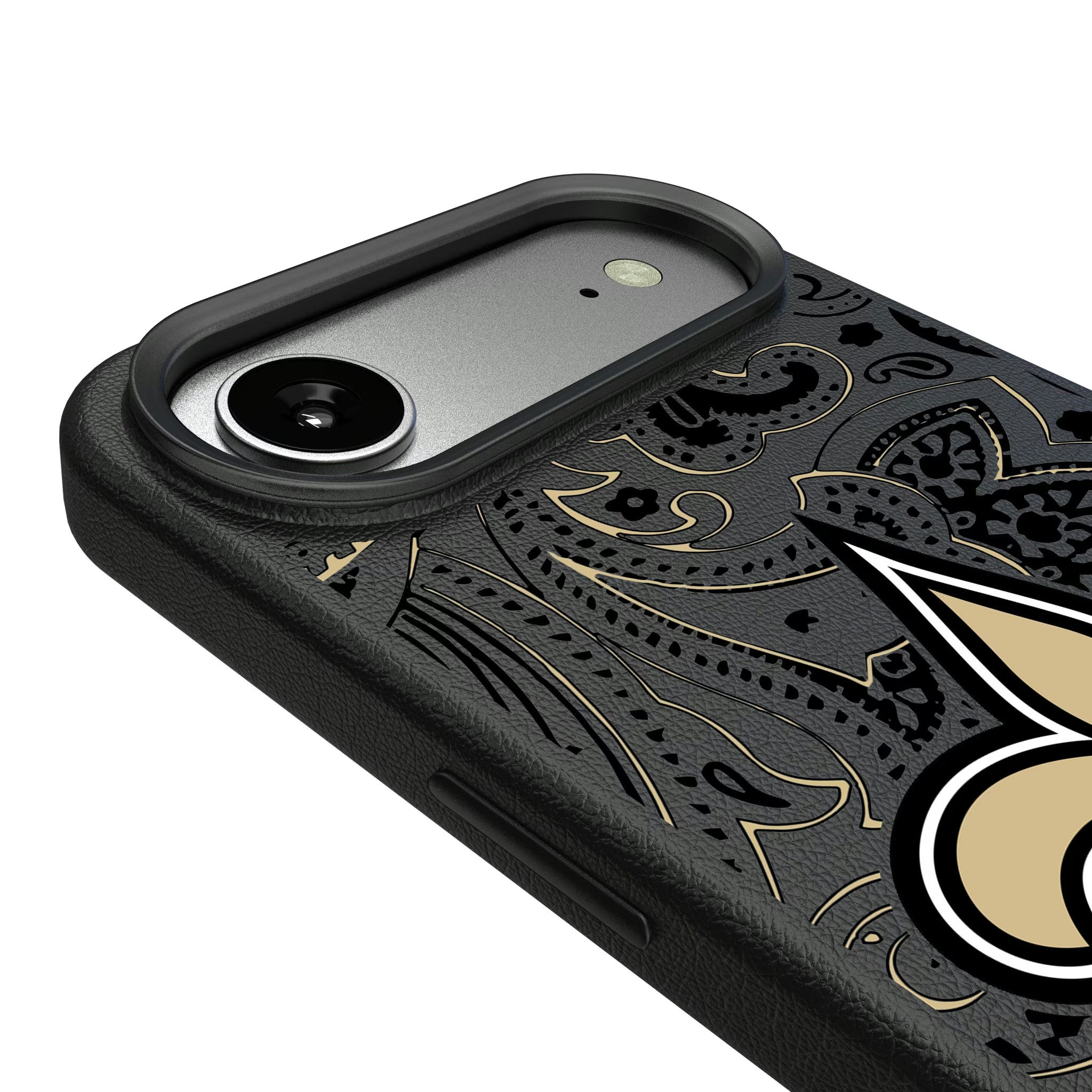 New Orleans Saints Paisley iPhone MagSafe Compatible Phone Case for Apple iPhone - Detail#Device_iPhone Air