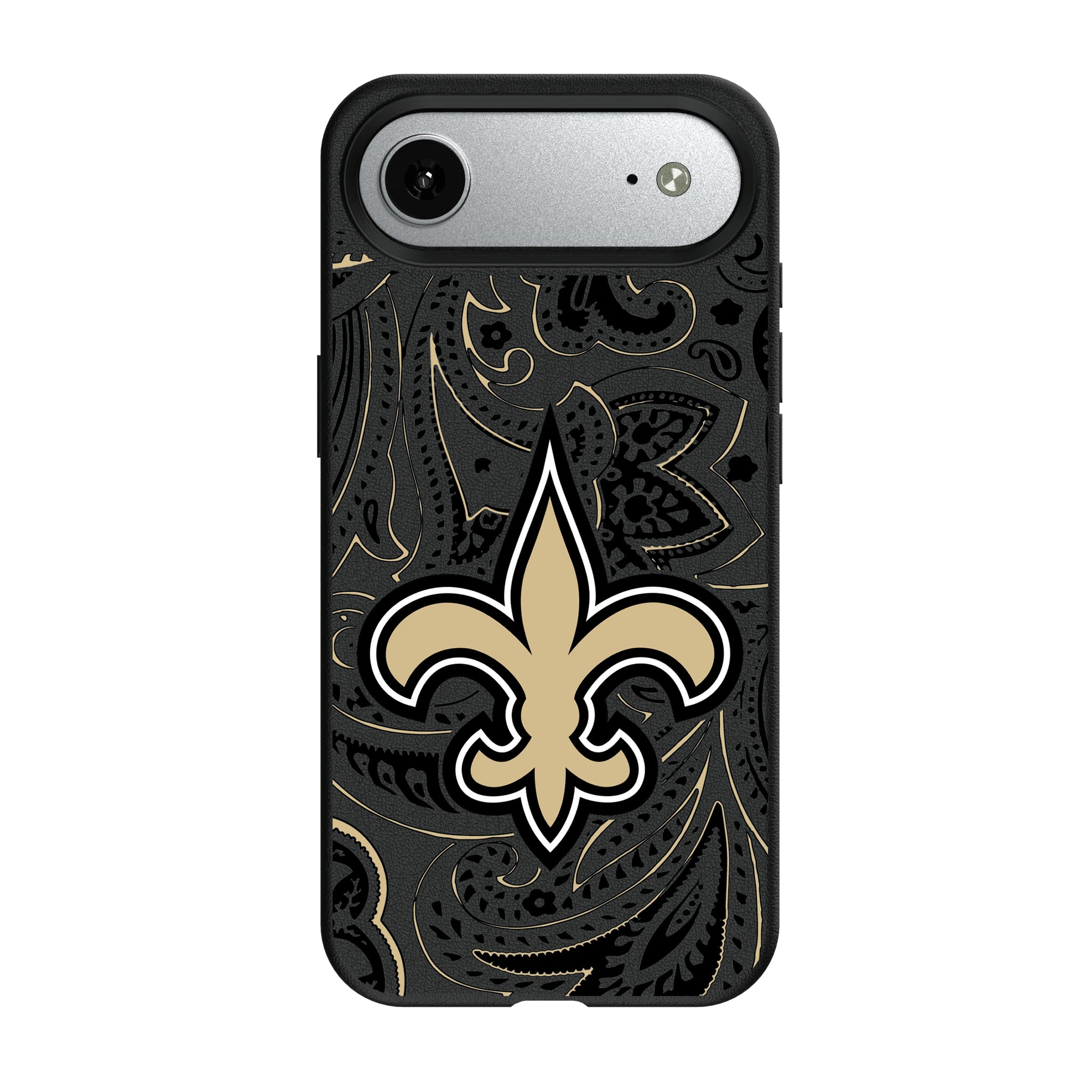 New Orleans Saints Paisley iPhone MagSafe Compatible Phone Case for Apple iPhone#Device_iPhone Air