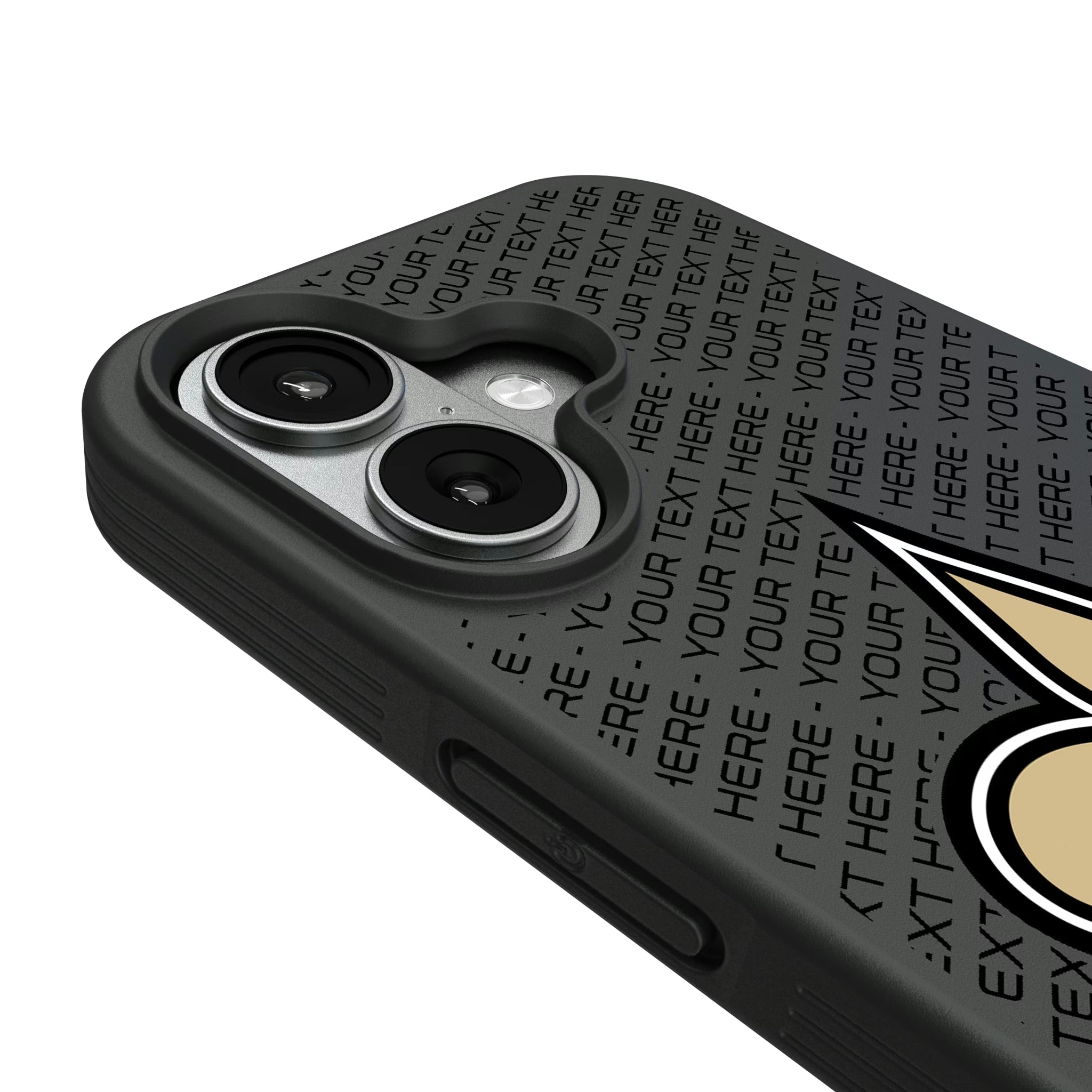 New Orleans Saints Personalized EndZone Plus iPhone Bump Phone Case for Apple iPhone - Detail#Device_iPhone 17