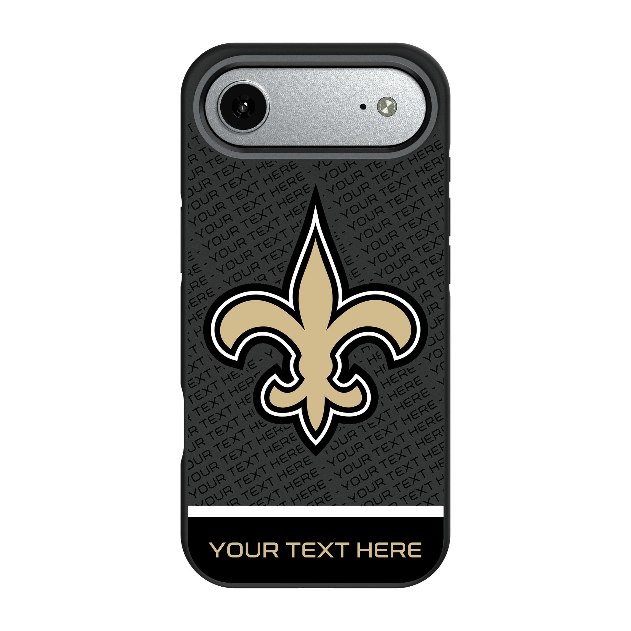 New Orleans Saints Personalized EndZone Plus iPhone Bump Phone Case for Apple iPhone#Device_iPhone Air