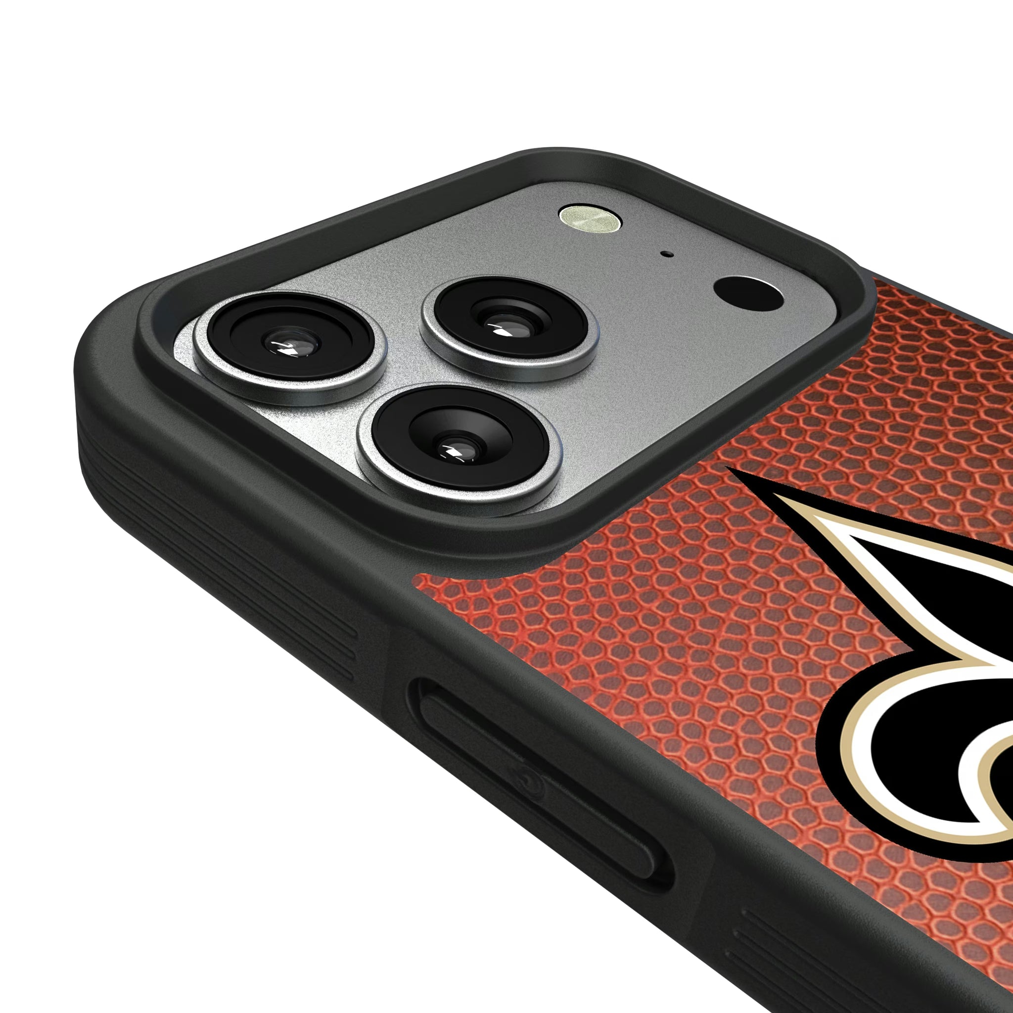 New Orleans Saints Personalized Football iPhone Bump Phone Case for Apple iPhone - Detail#Device_iPhone 17 Pro