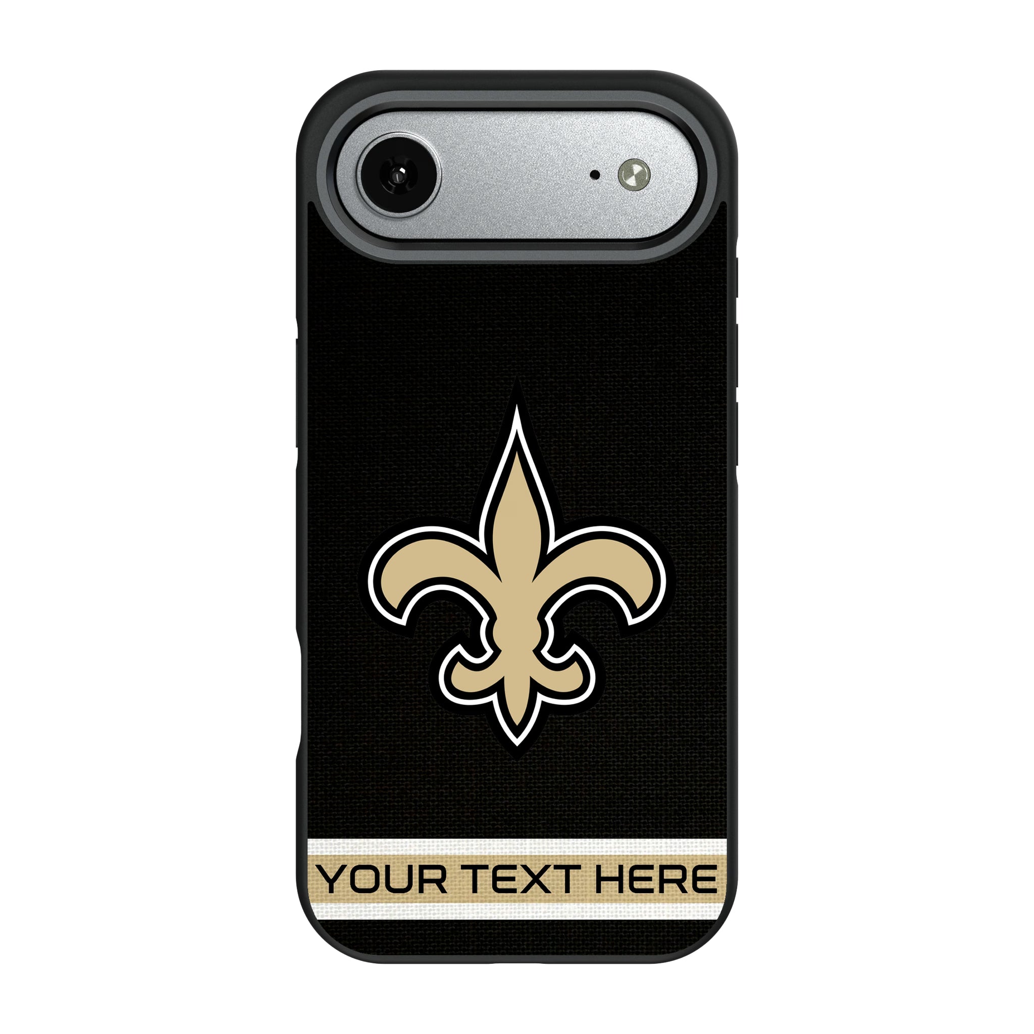 New Orleans Saints Personalized Stripe iPhone Bump Phone Case for Apple iPhone#Device_iPhone Air