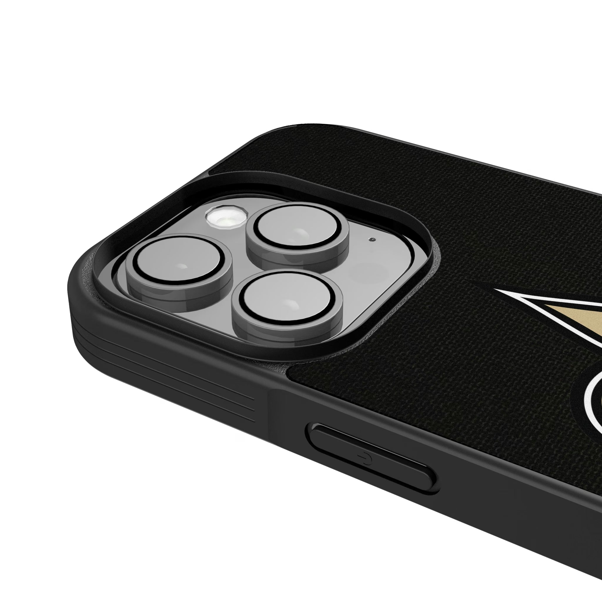 New Orleans Saints Personalized Stripe iPhone Bump Phone Case for Apple iPhone - Detail