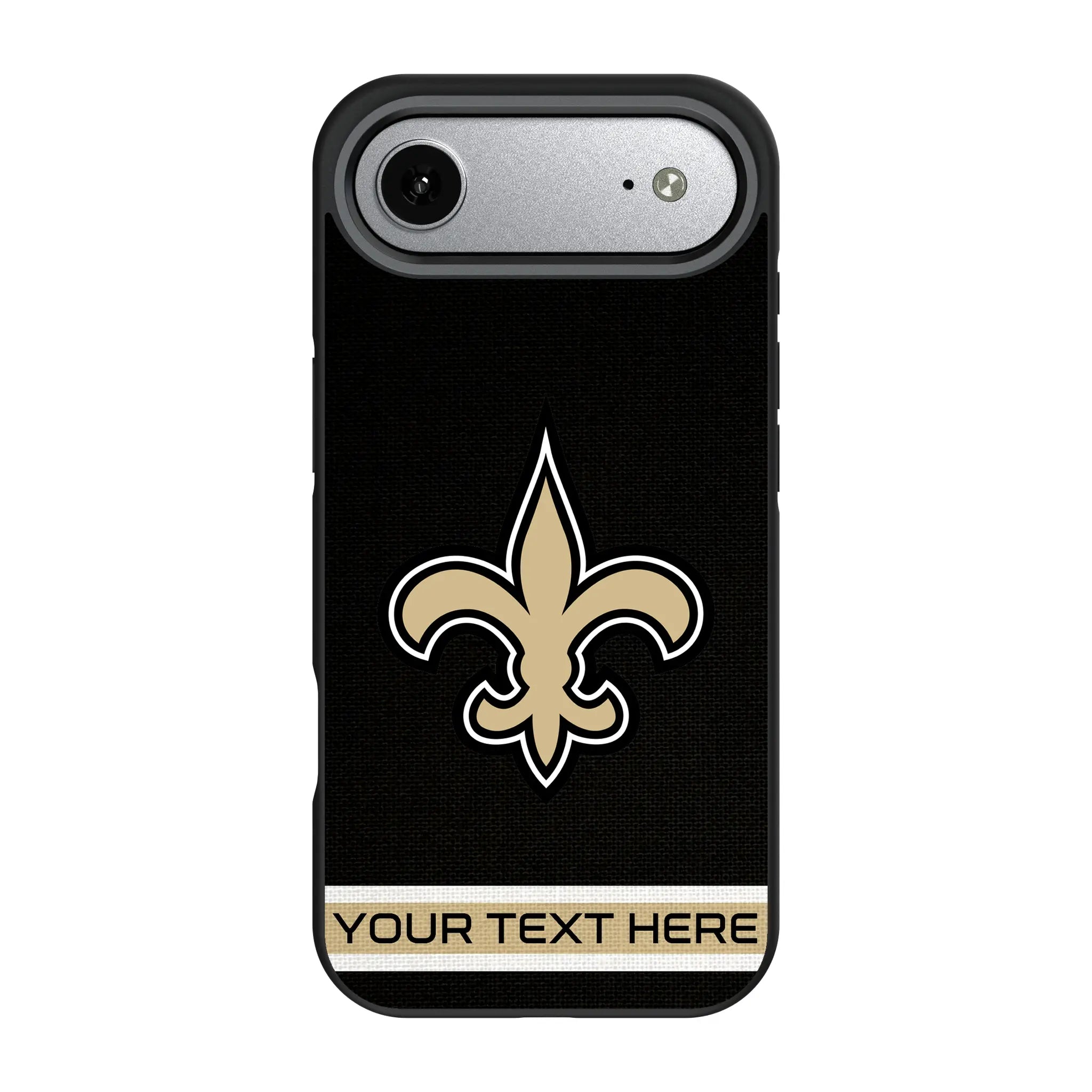 New Orleans Saints Personalized Stripe iPhone Bump Phone Case for Apple iPhone#Device_iPhone Air