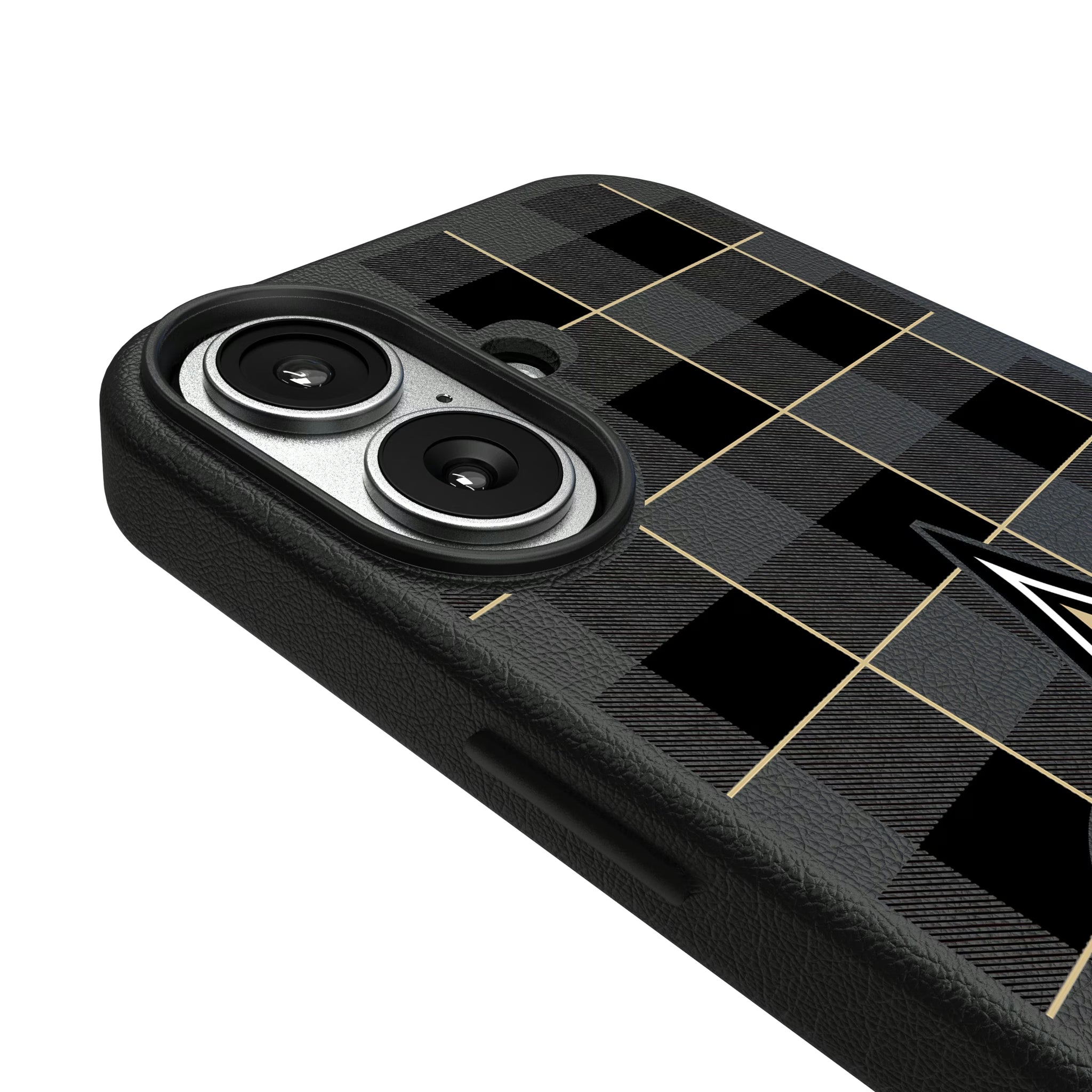 New Orleans Saints Plaid iPhone MagSafe Compatible Phone Case for Apple iPhone - Detail#Device_iPhone 17