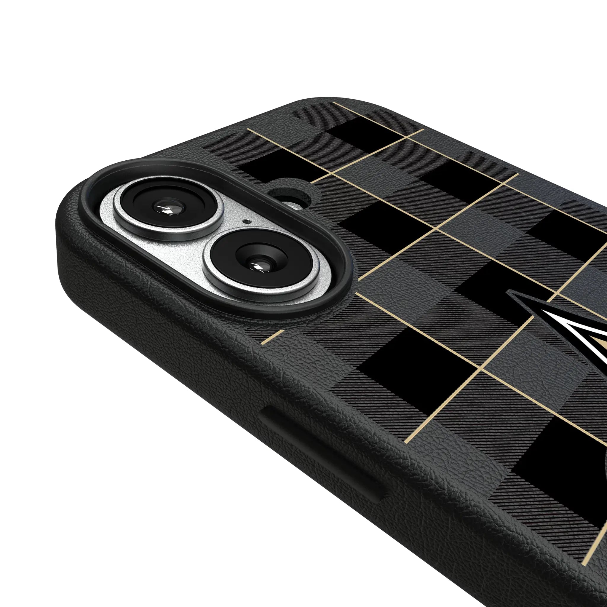 New Orleans Saints Plaid iPhone MagSafe Compatible Phone Case for Apple iPhone - Detail#Device_iPhone 17