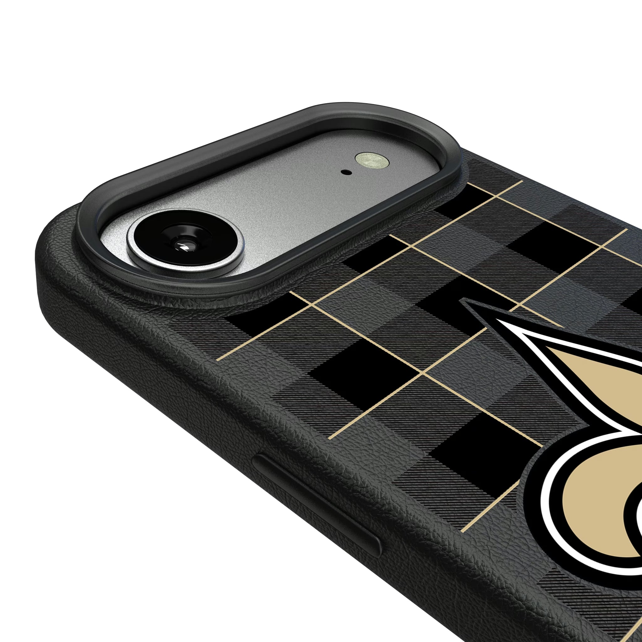 New Orleans Saints Plaid iPhone MagSafe Compatible Phone Case for Apple iPhone - Detail#Device_iPhone Air