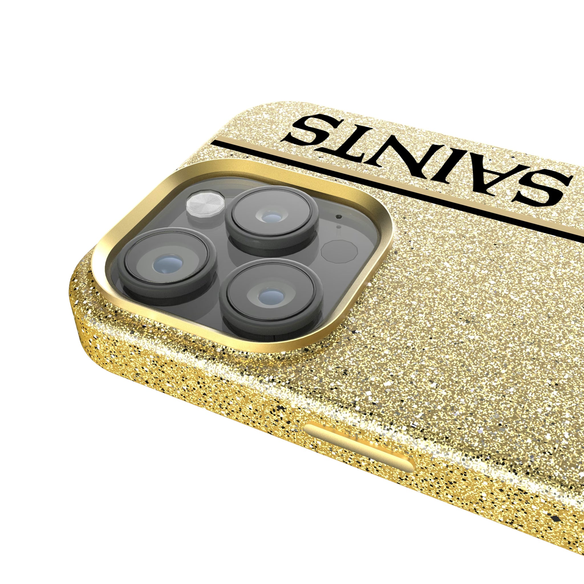 New Orleans Saints Sidebar iPhone Bling Phone Case for Apple iPhone - Detail