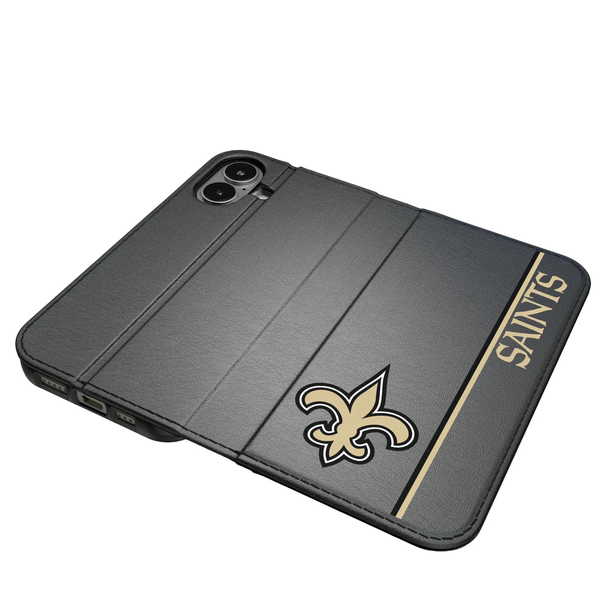 New Orleans Saints Sidebar iPhone Folio Phone Case for Apple iPhone#Device_iPhone 17