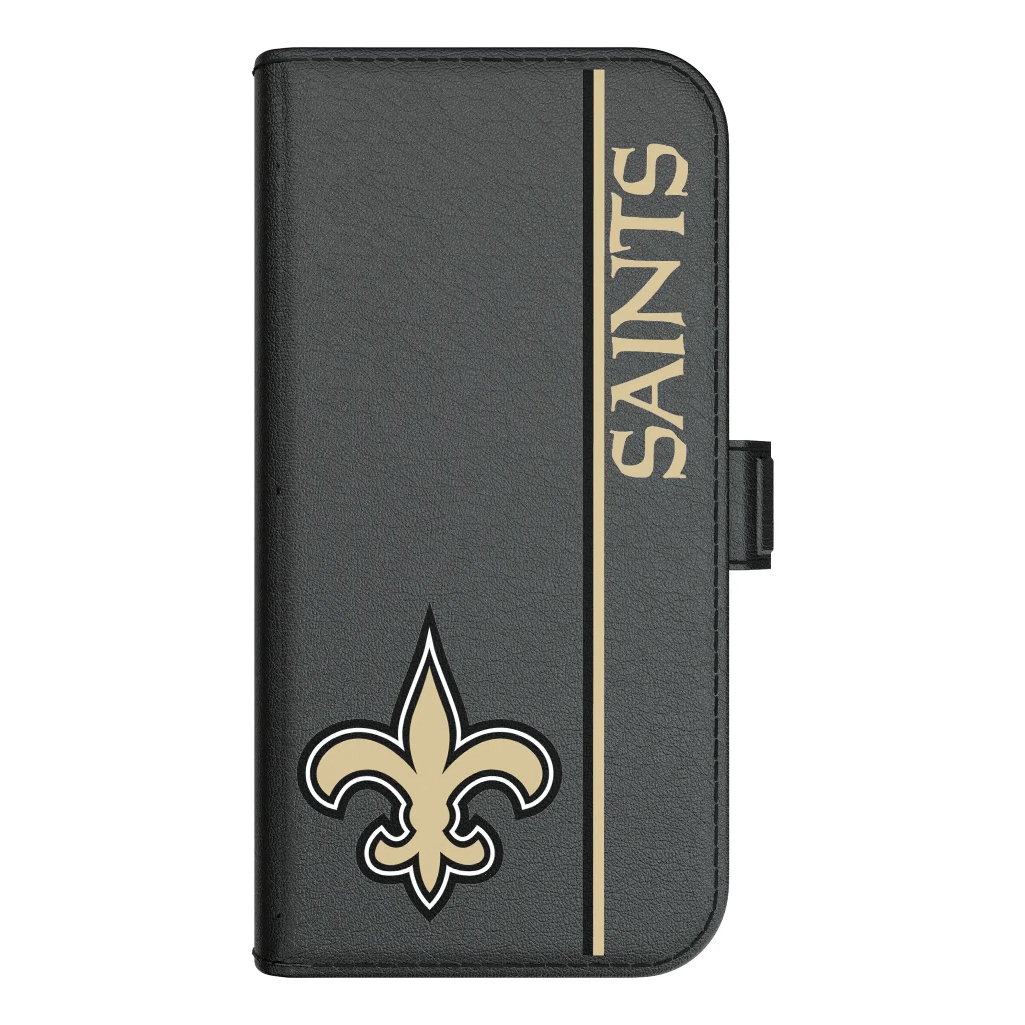 New Orleans Saints Sidebar iPhone Folio Phone Case for Apple iPhone#Device_iPhone 17 Pro