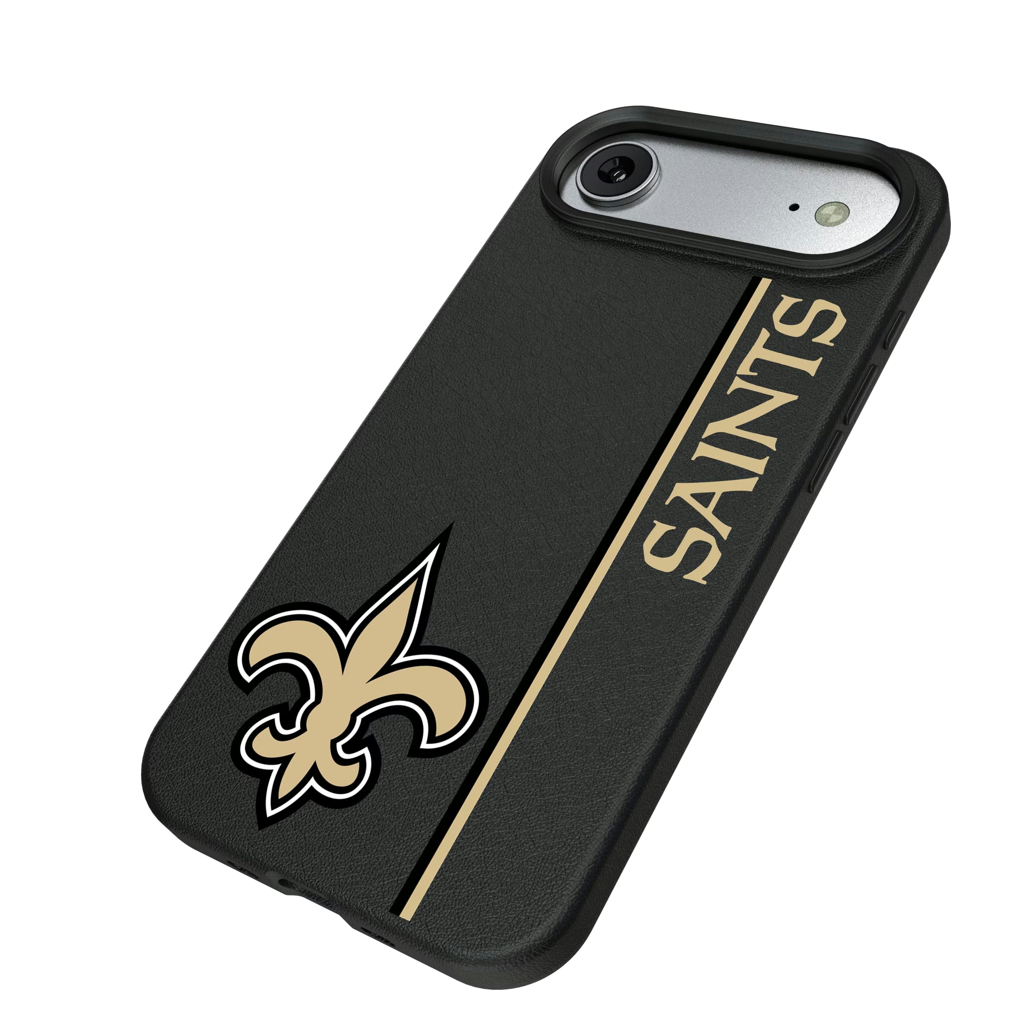 New Orleans Saints Sidebar iPhone MagSafe Compatible Phone Case for Apple iPhone - Isometric View#Device_iPhone Air