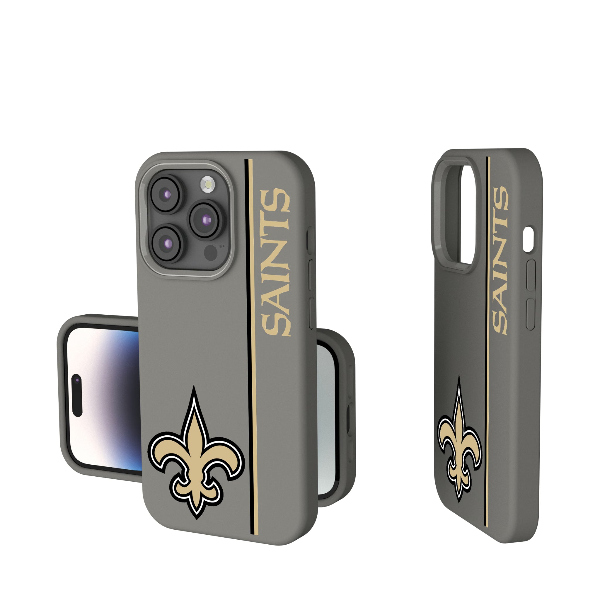 New Orleans Saints Sidebar iPhone Soft Touch Phone Case for Apple iPhone