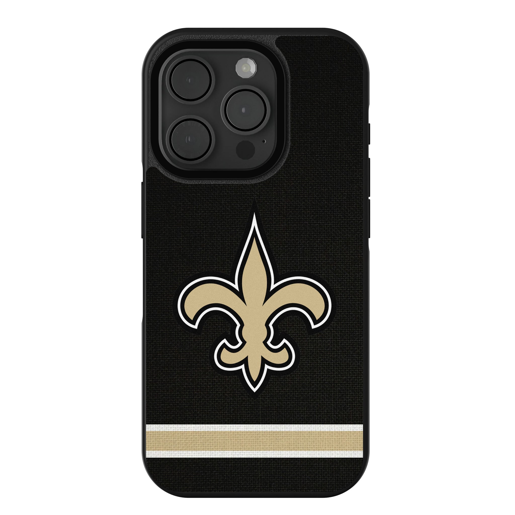New Orleans Saints Stripe iPhone Bump Phone Case for Apple iPhone