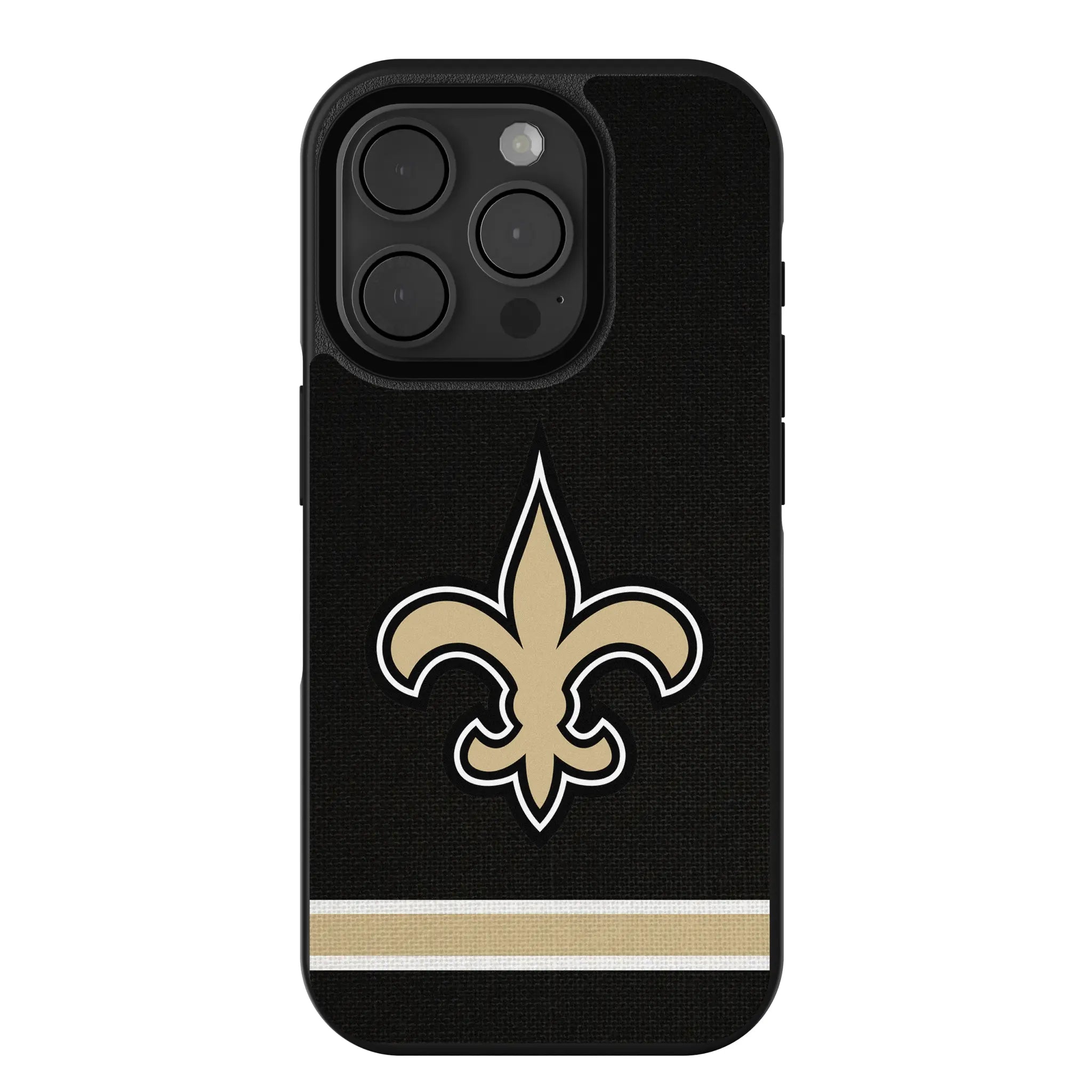 New Orleans Saints Stripe iPhone Bump Phone Case for Apple iPhone