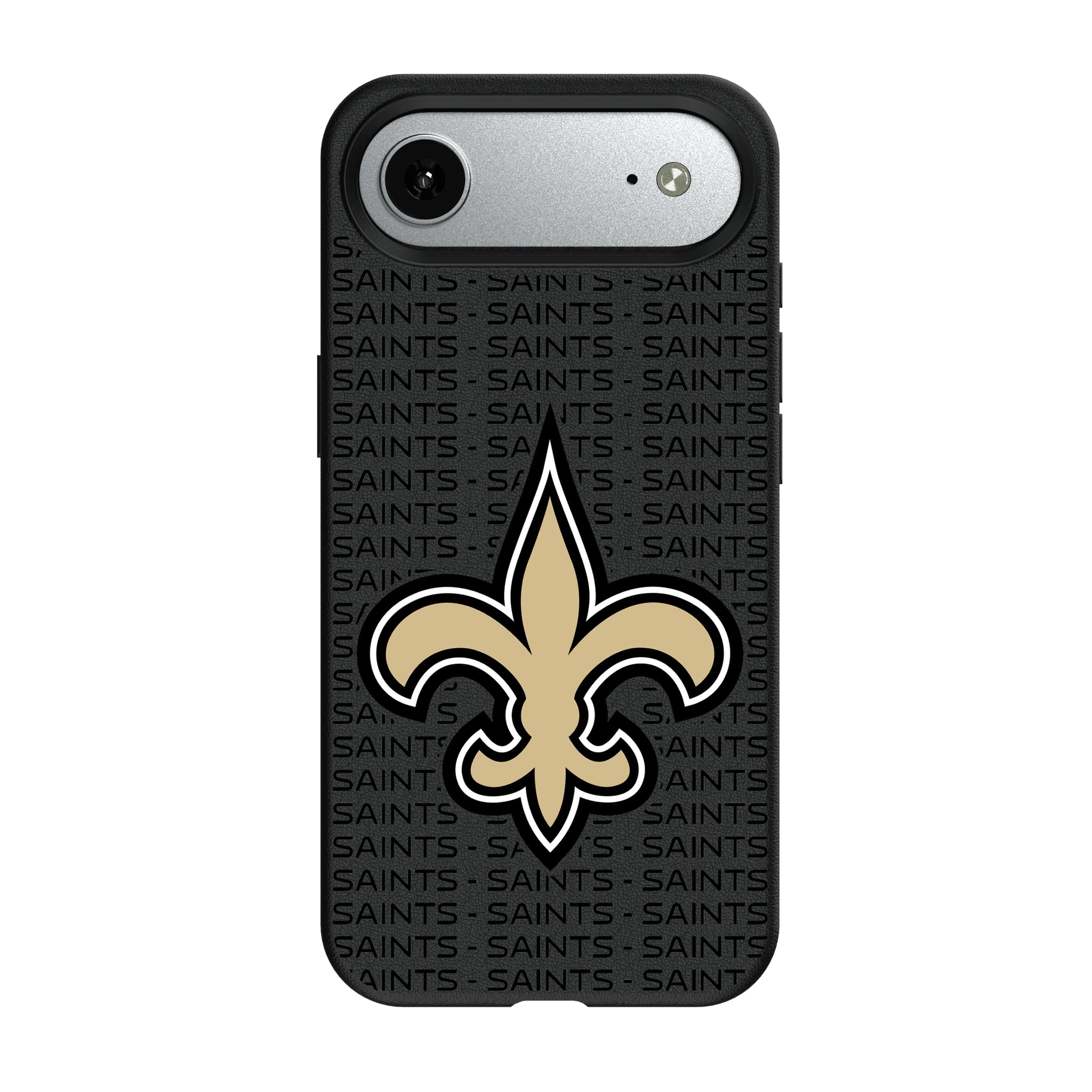 New Orleans Saints Text Backdrop iPhone MagSafe Compatible Phone Case for Apple iPhone#Device_iPhone Air