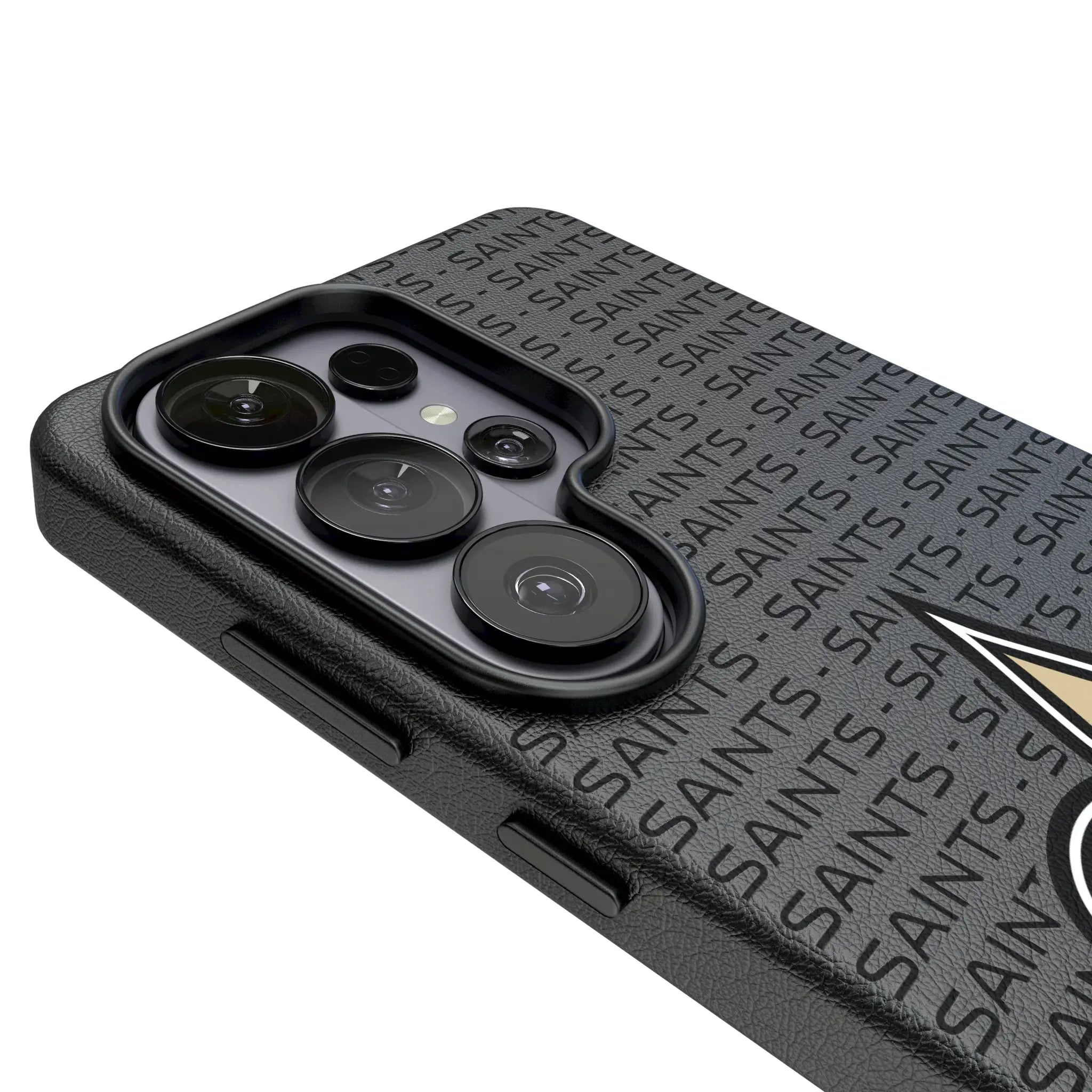 New Orleans Saints Text Backdrop Galaxy MagSafe Compatible Phone Case for Samsung Galaxy - Detail#Device_Galaxy S26 Ultra