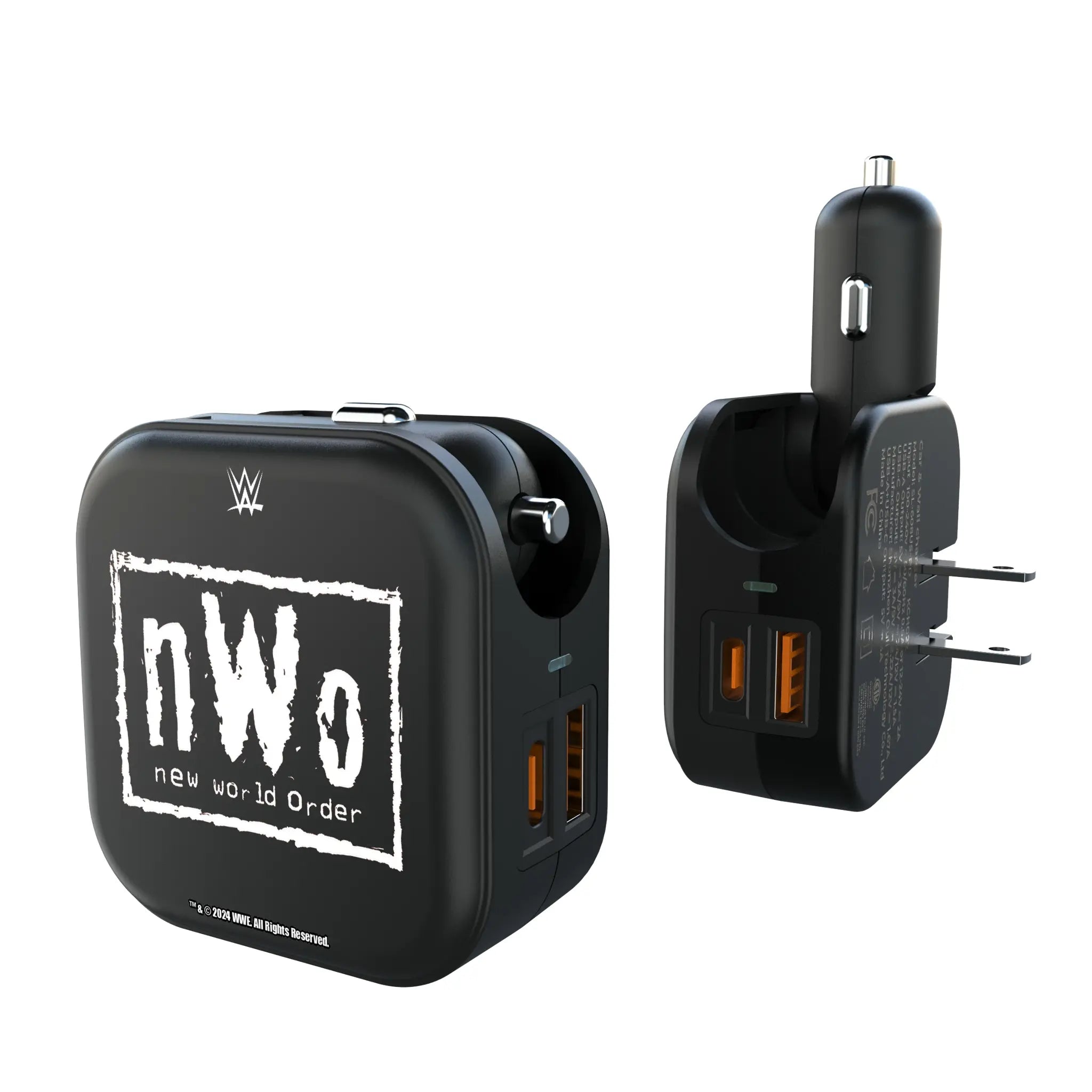 New World Order Clean 2 in 1 USB A/C Charger