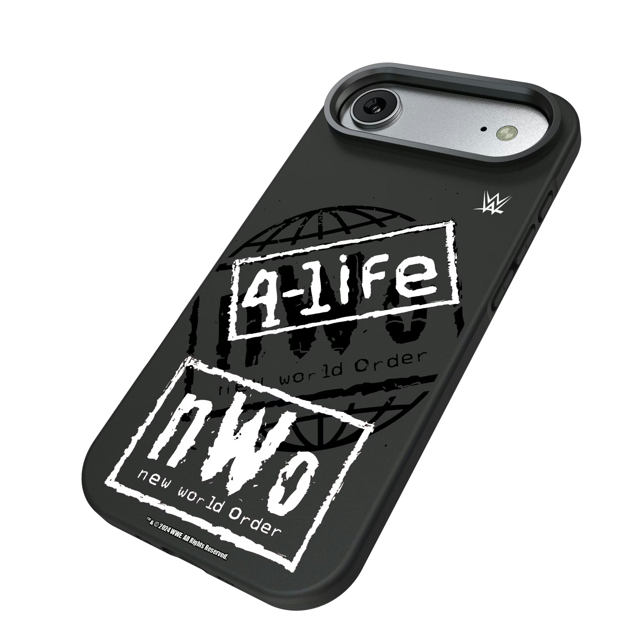 New World Order Impact iPhone Bump Phone Case for Apple iPhone - Isometric View#Device_iPhone Air