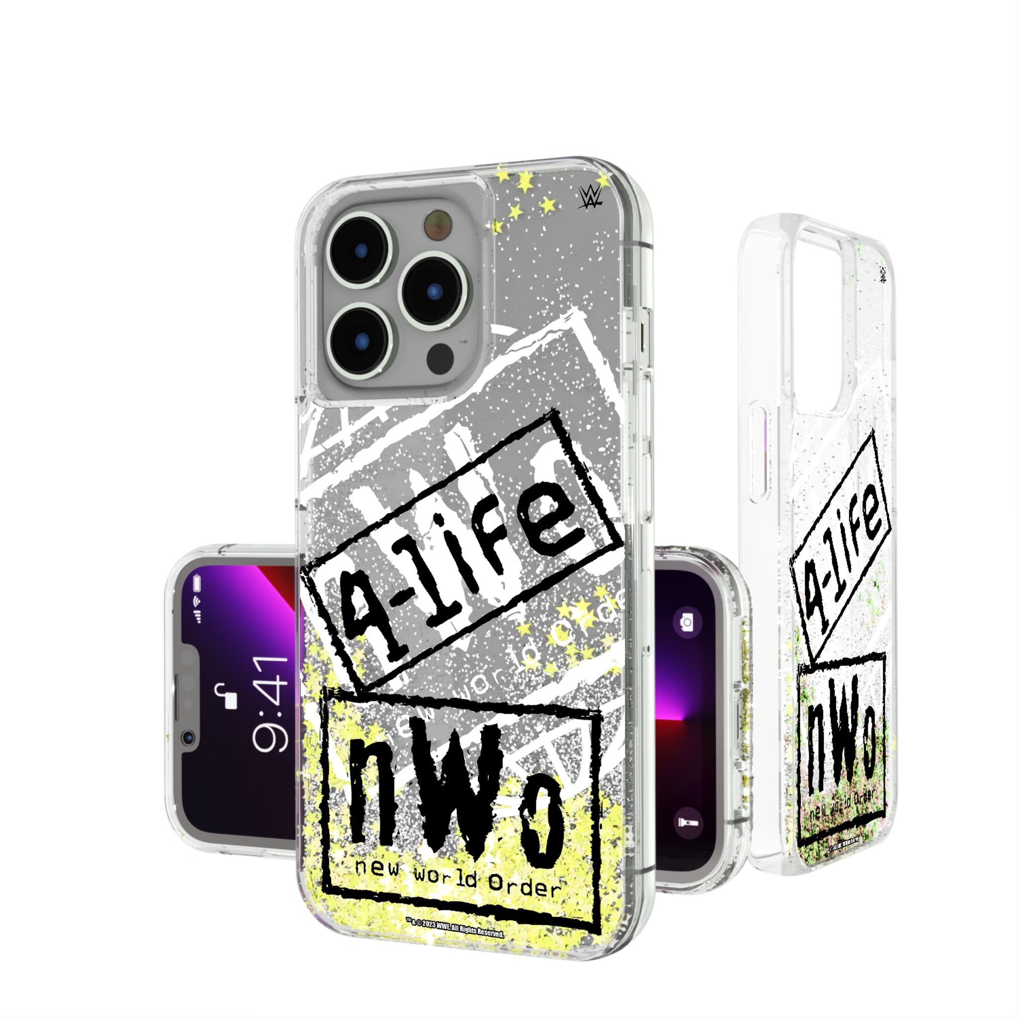 New World Order Impact iPhone Glitter Phone Case for Apple iPhone