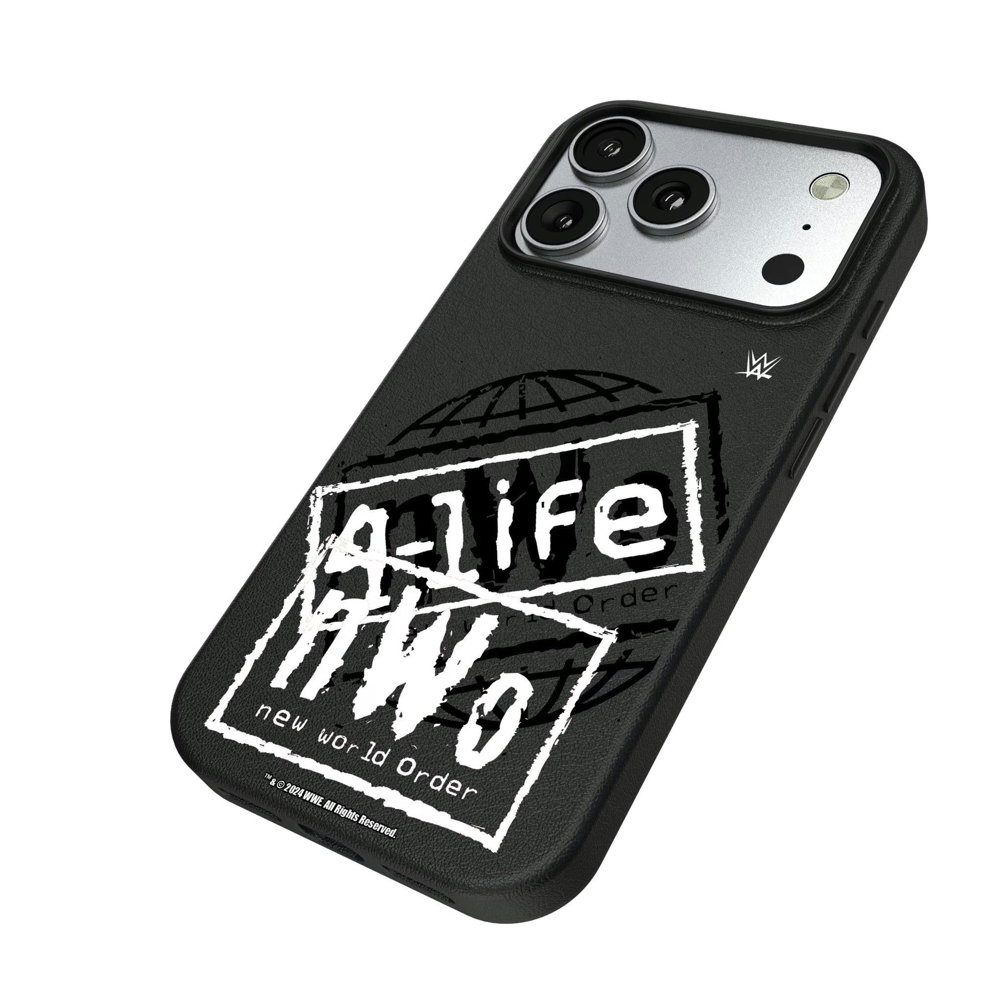 New World Order Impact iPhone MagSafe Compatible Phone Case for Apple iPhone - Isometric View#Device_iPhone 17 Pro