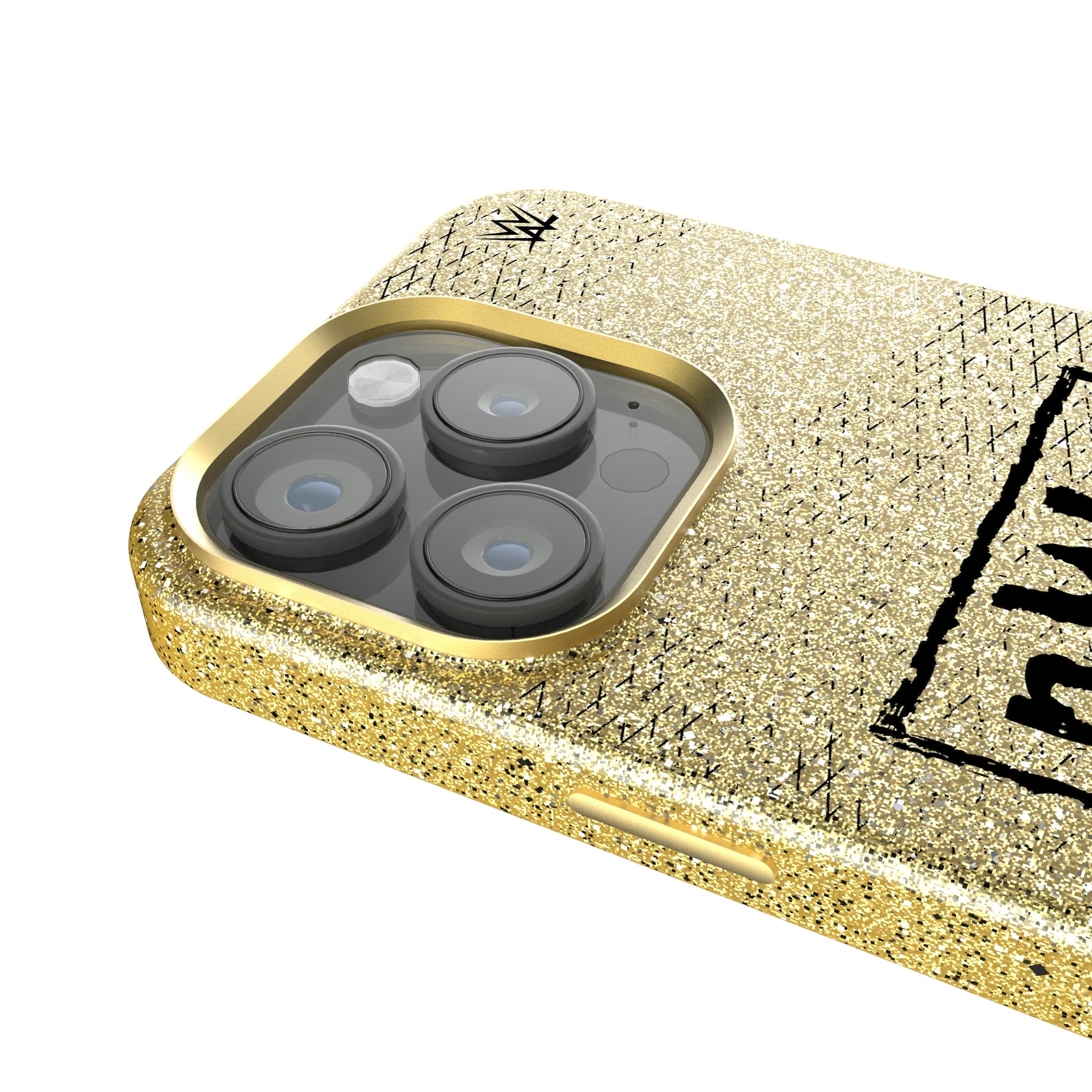 New World Order Steel iPhone Bling Phone Case for Apple iPhone - Detail