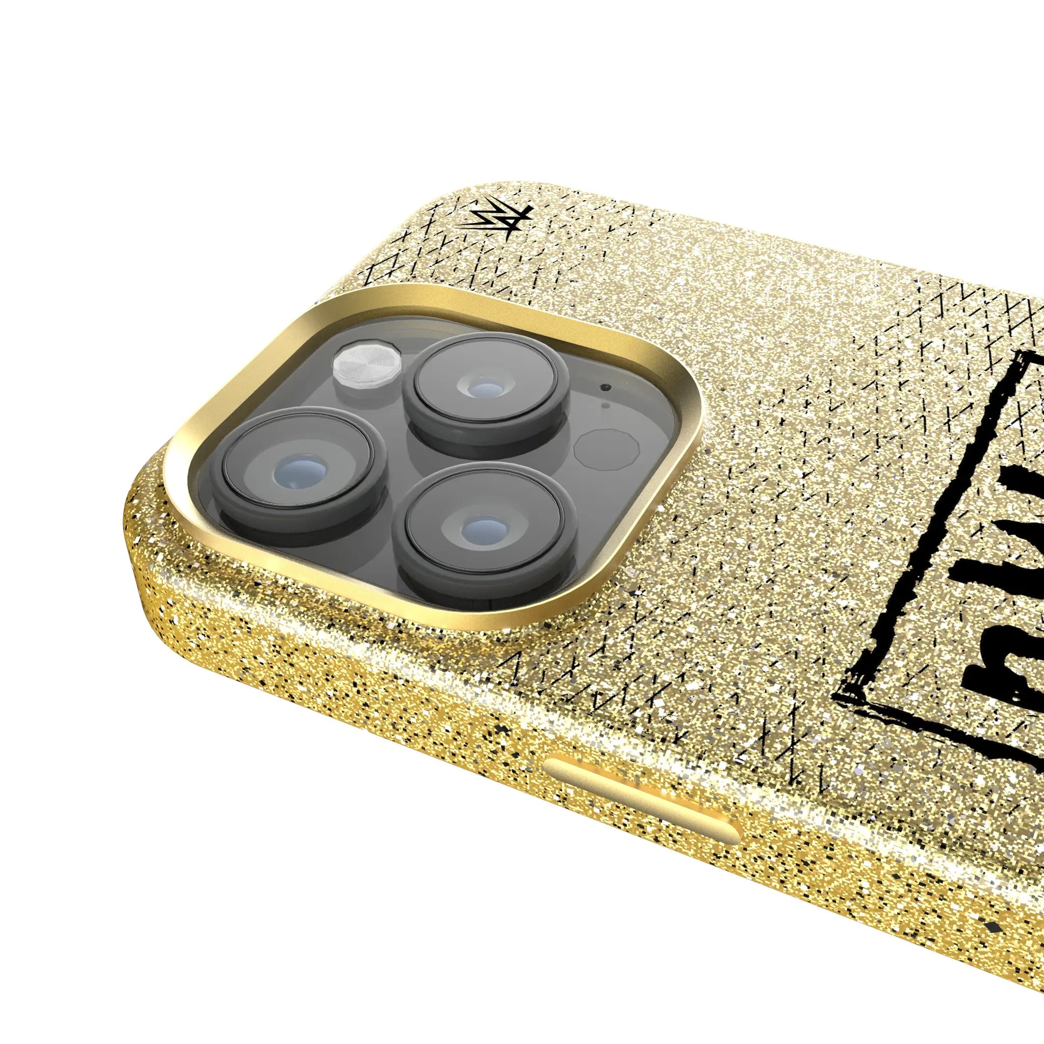 New World Order Steel iPhone Bling Phone Case for Apple iPhone - Detail