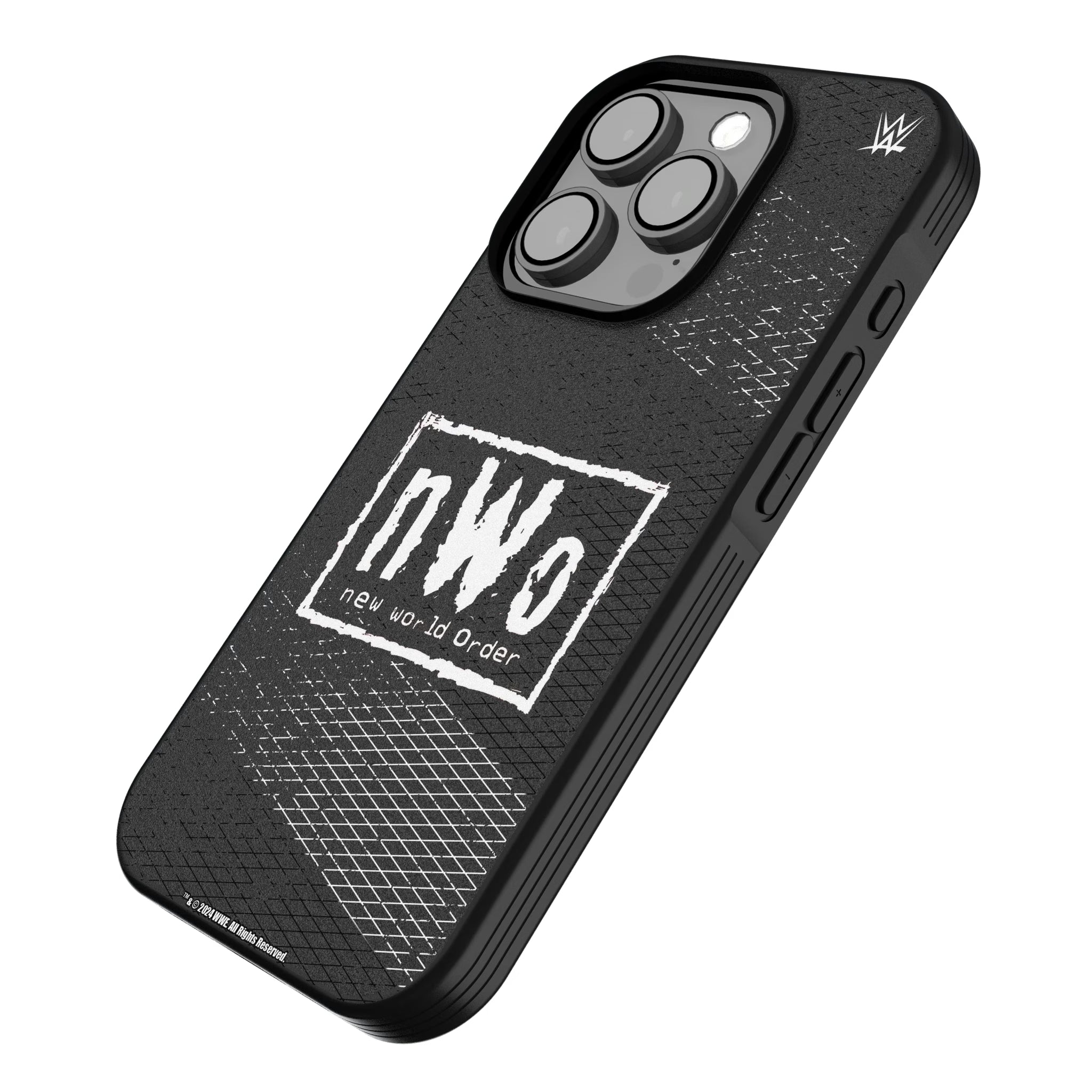 New World Order Steel iPhone Bump Phone Case for Apple iPhone - Isometric View