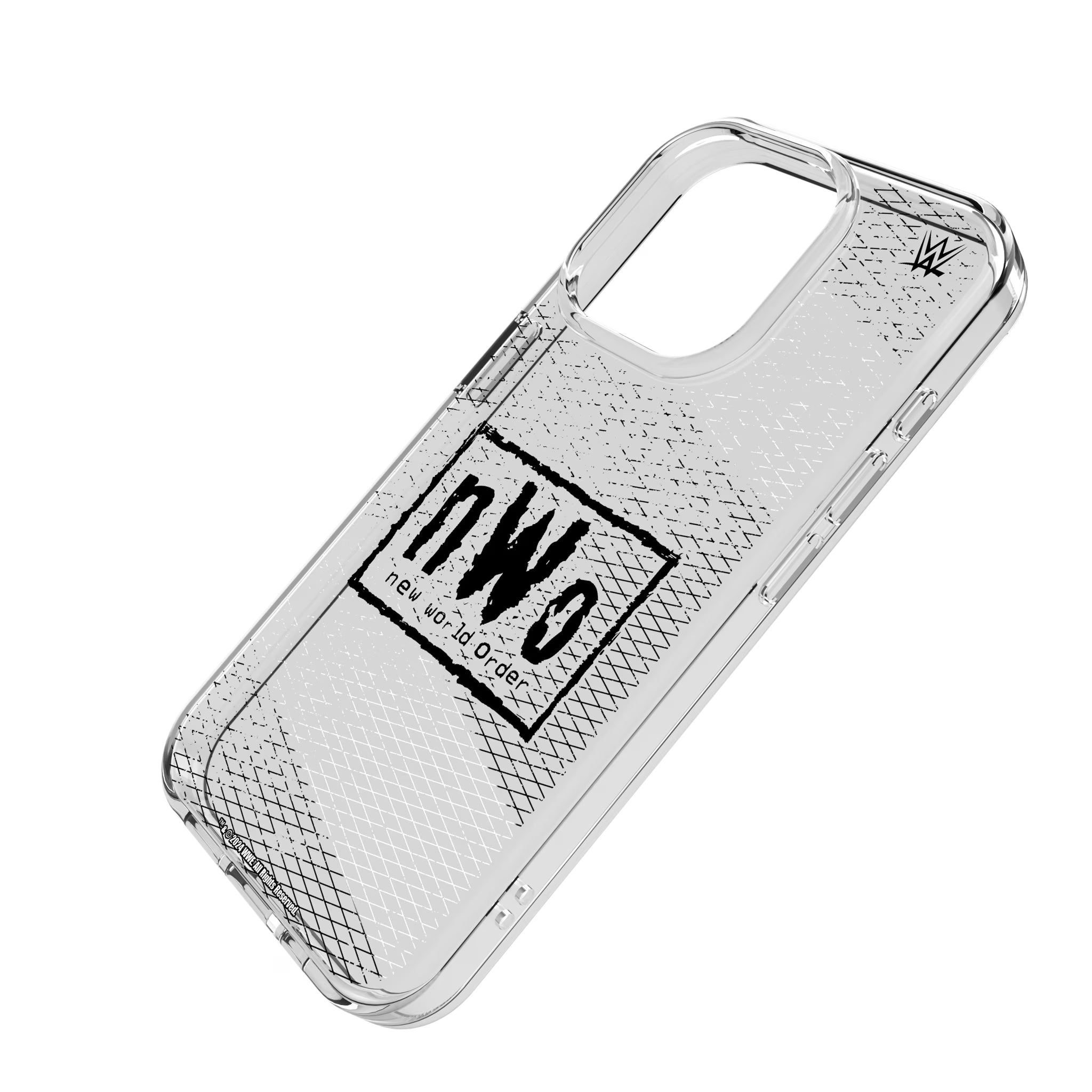 New World Order Steel iPhone Clear Phone Case for Apple iPhone - Isometric View