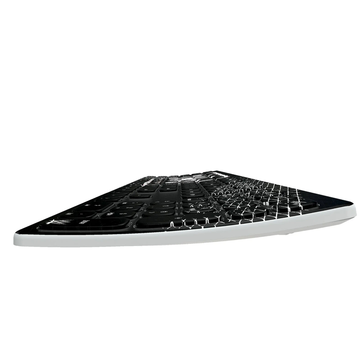 New World Order Steel KKB605 Curved Wireless Keyboard