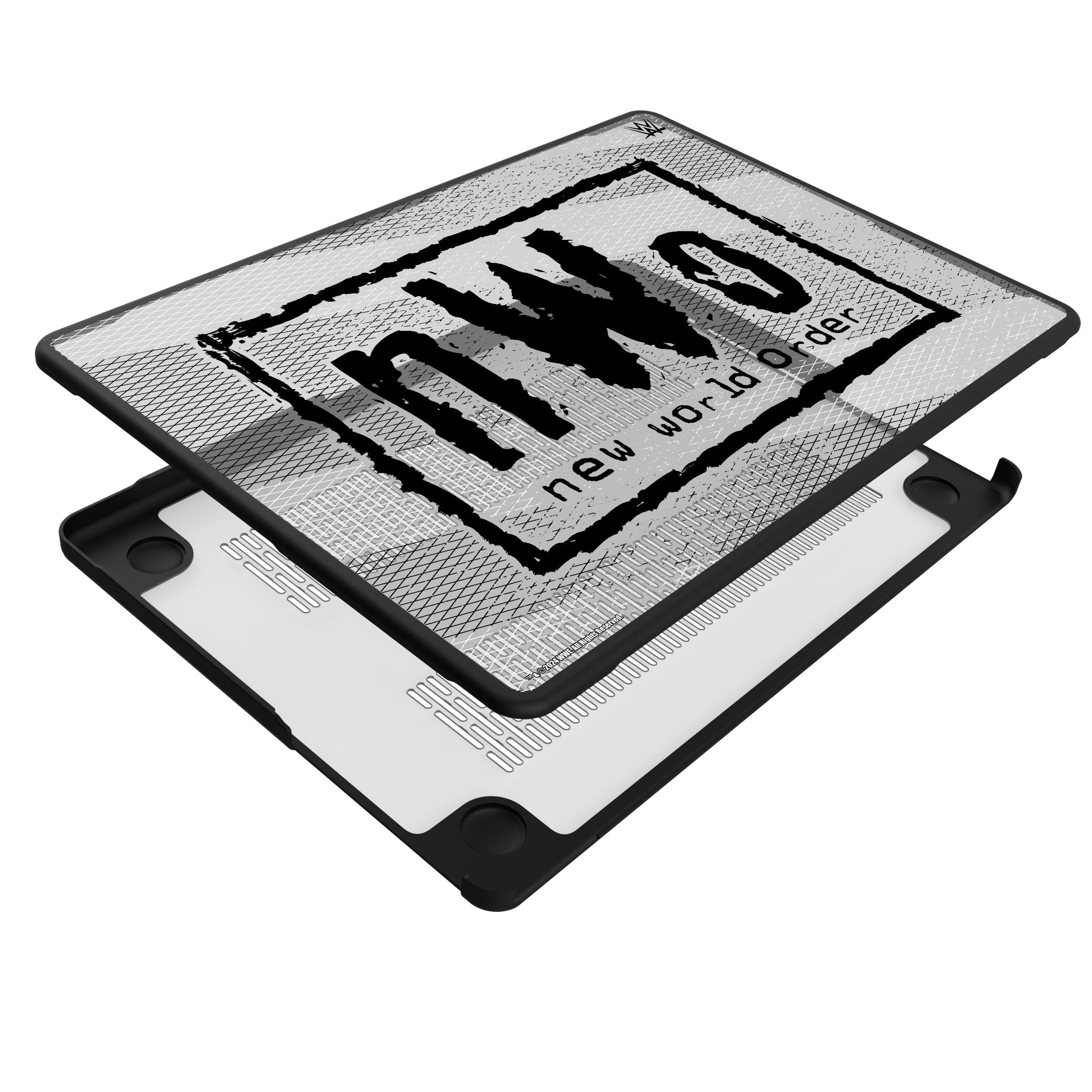 New World Order Steel MacBook Laptop Case for Apple MacBook - Isometric View#Device_MacBook Pro (14-inch, 2021) / MacBook Pro (14-inch, 2023) / MacBook Pro (14-inch, 2024)