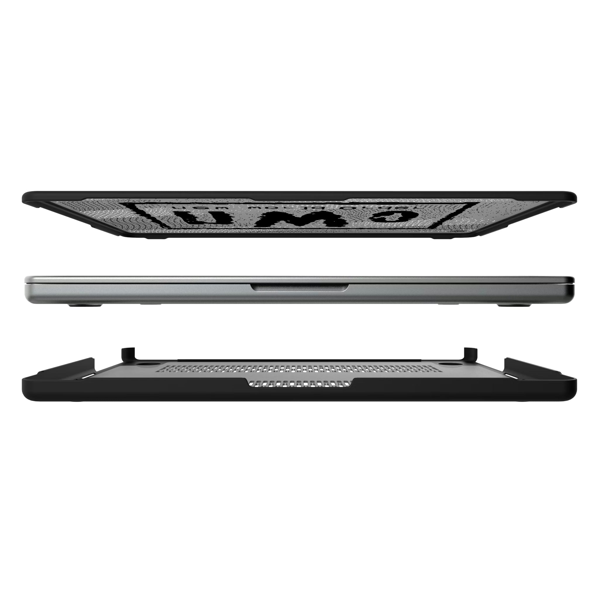 New World Order Steel MacBook Laptop Case for Apple MacBook#Device_MacBook Pro (14-inch, 2021) / MacBook Pro (14-inch, 2023) / MacBook Pro (14-inch, 2024)