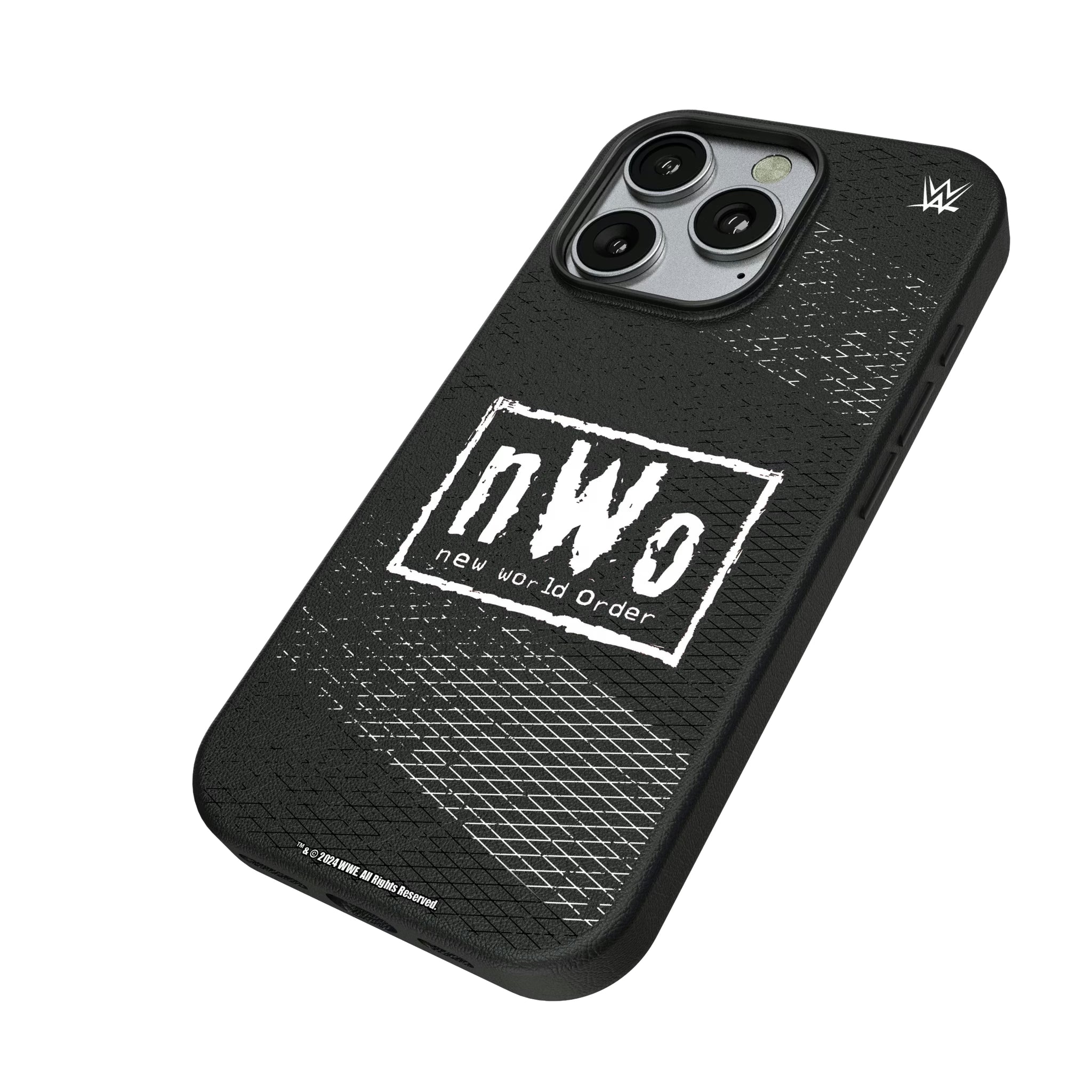 New World Order Steel iPhone MagSafe Compatible Phone Case for Apple iPhone - Isometric View