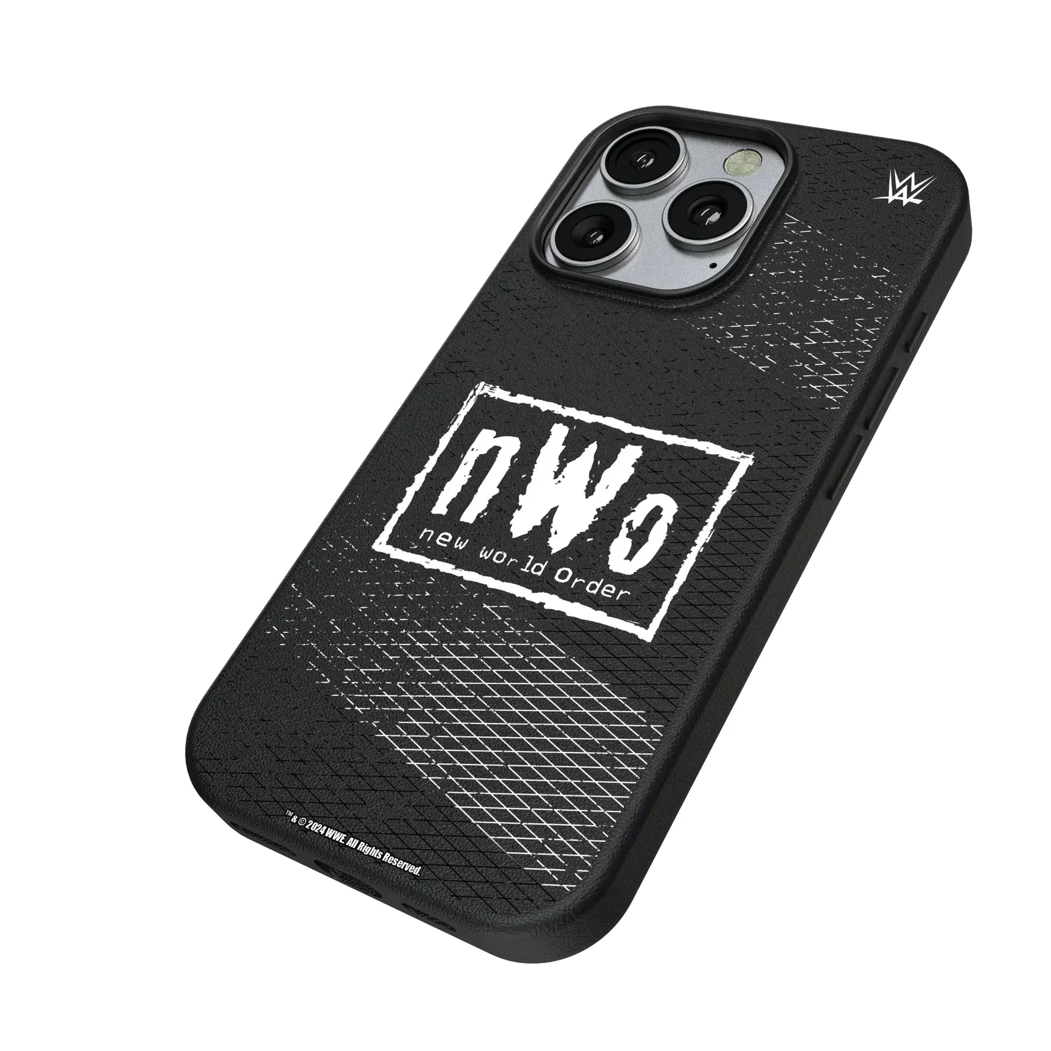 New World Order Steel iPhone MagSafe Compatible Phone Case for Apple iPhone - Isometric View