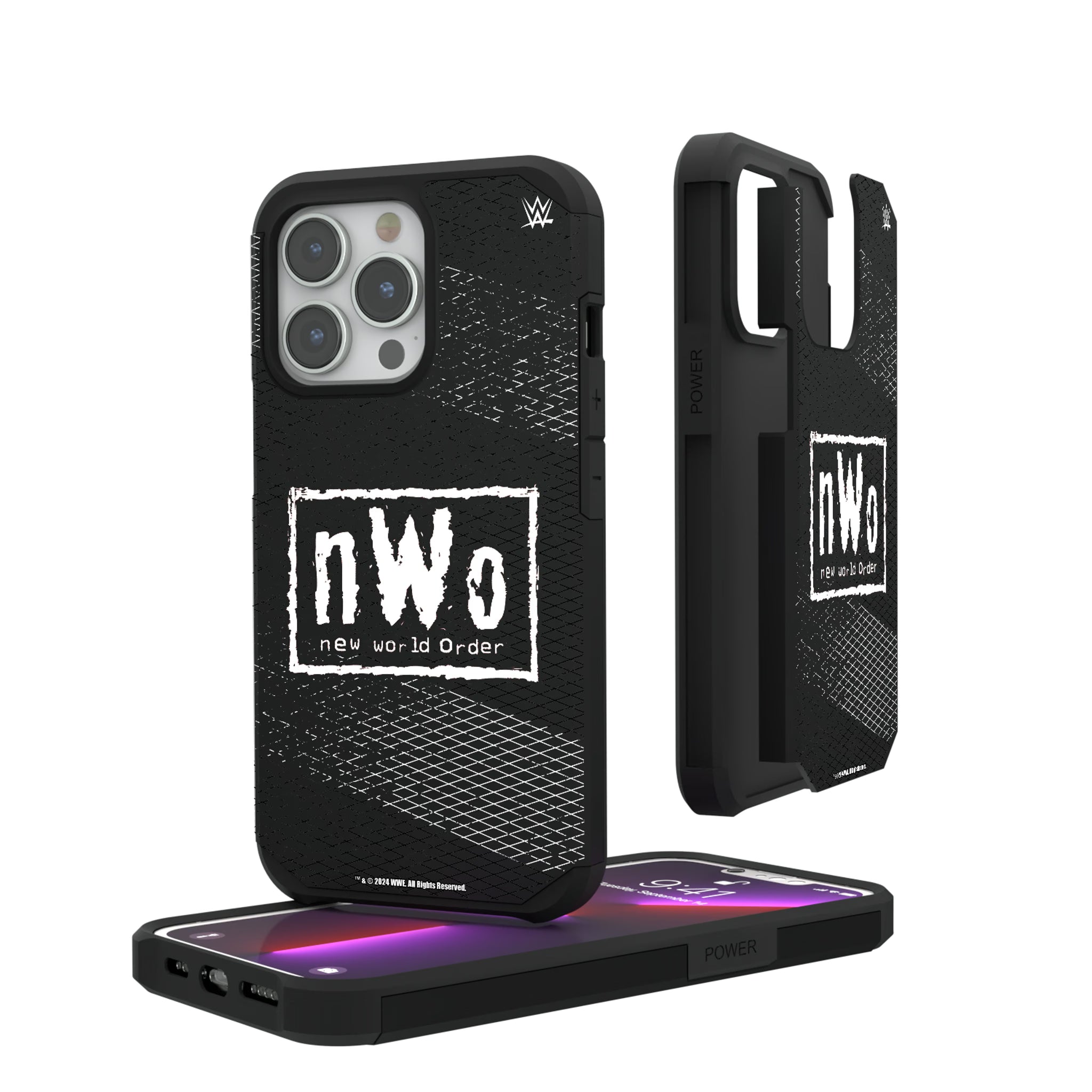 New World Order Steel iPhone Rugged Phone Case for Apple iPhone#Device_iPhone 13 Pro
