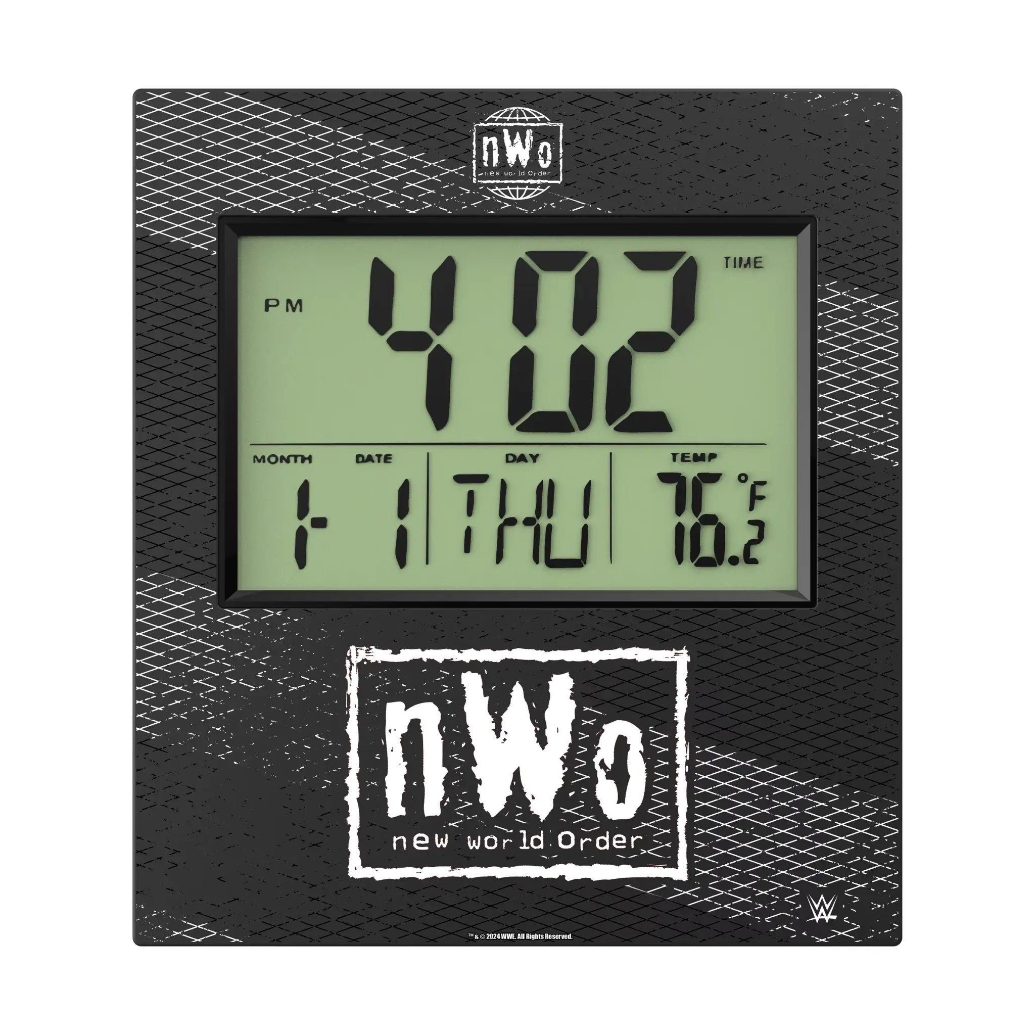 New World Order Steel Wall Clock