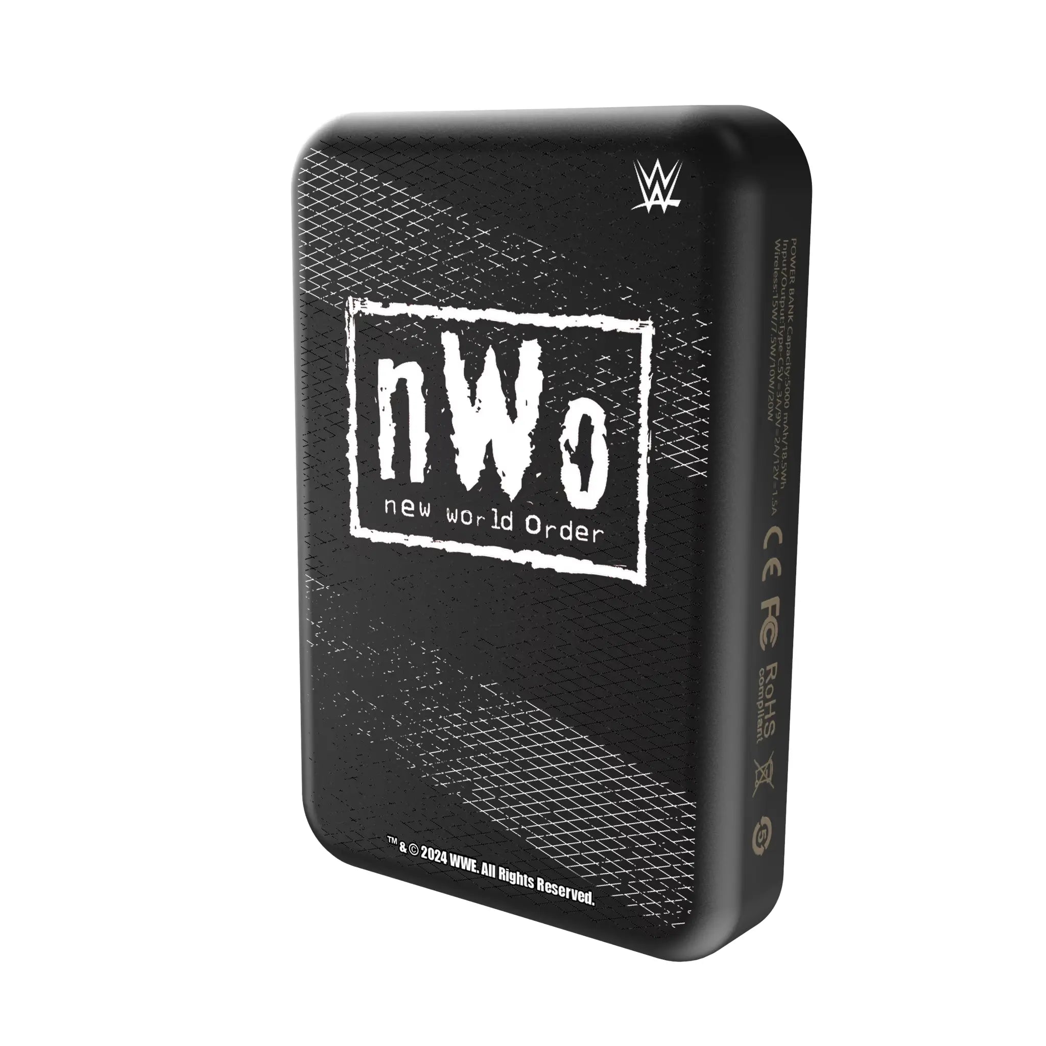 New World Order Steel Wireless Mag Power Bank