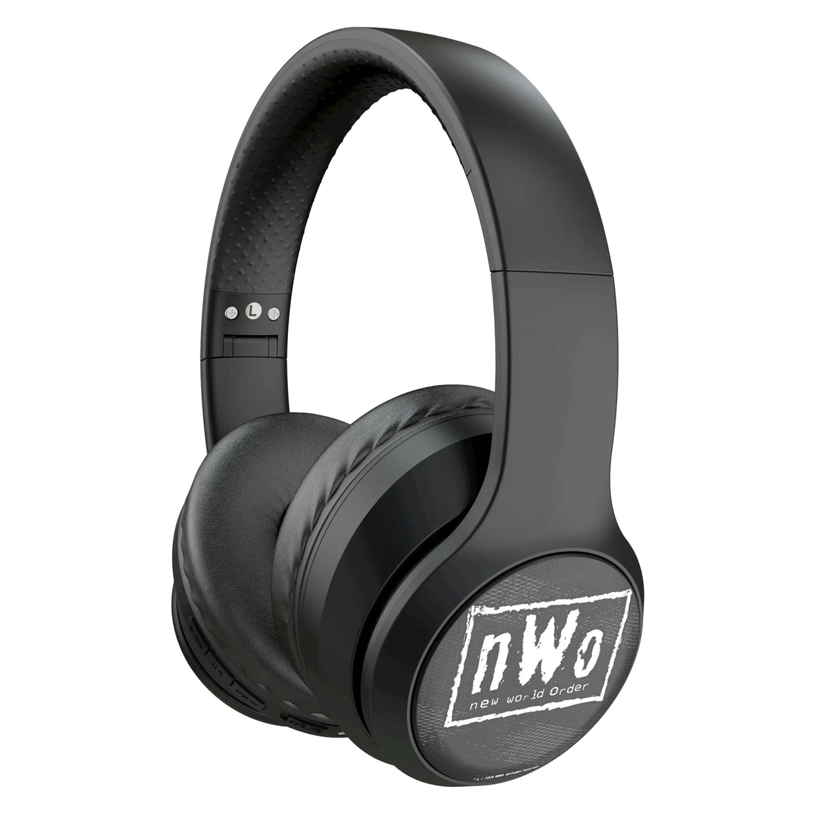 New World Order Steel Wireless Over-Ear Headphones With Case