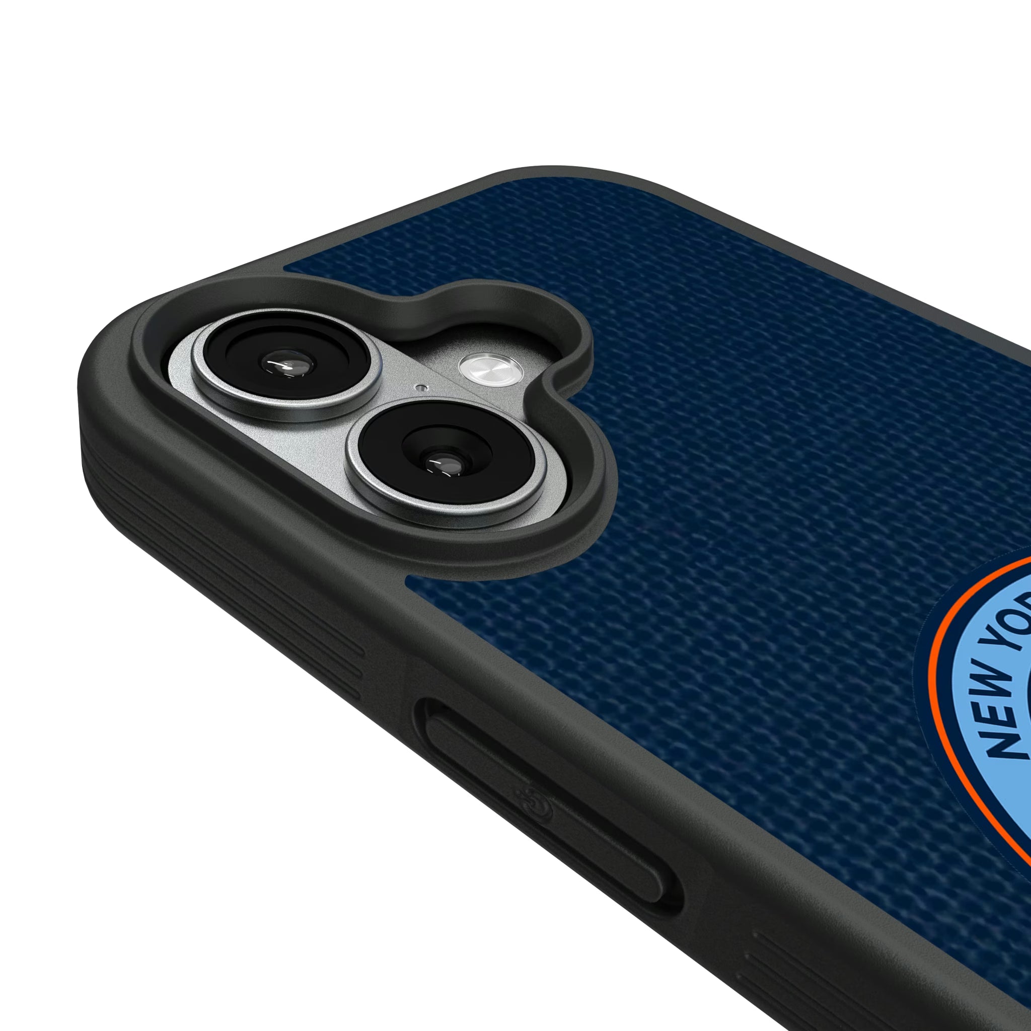 New York City FC Diagonal Stripe iPhone Bump Phone Case for Apple iPhone - Detail#Device_iPhone 17