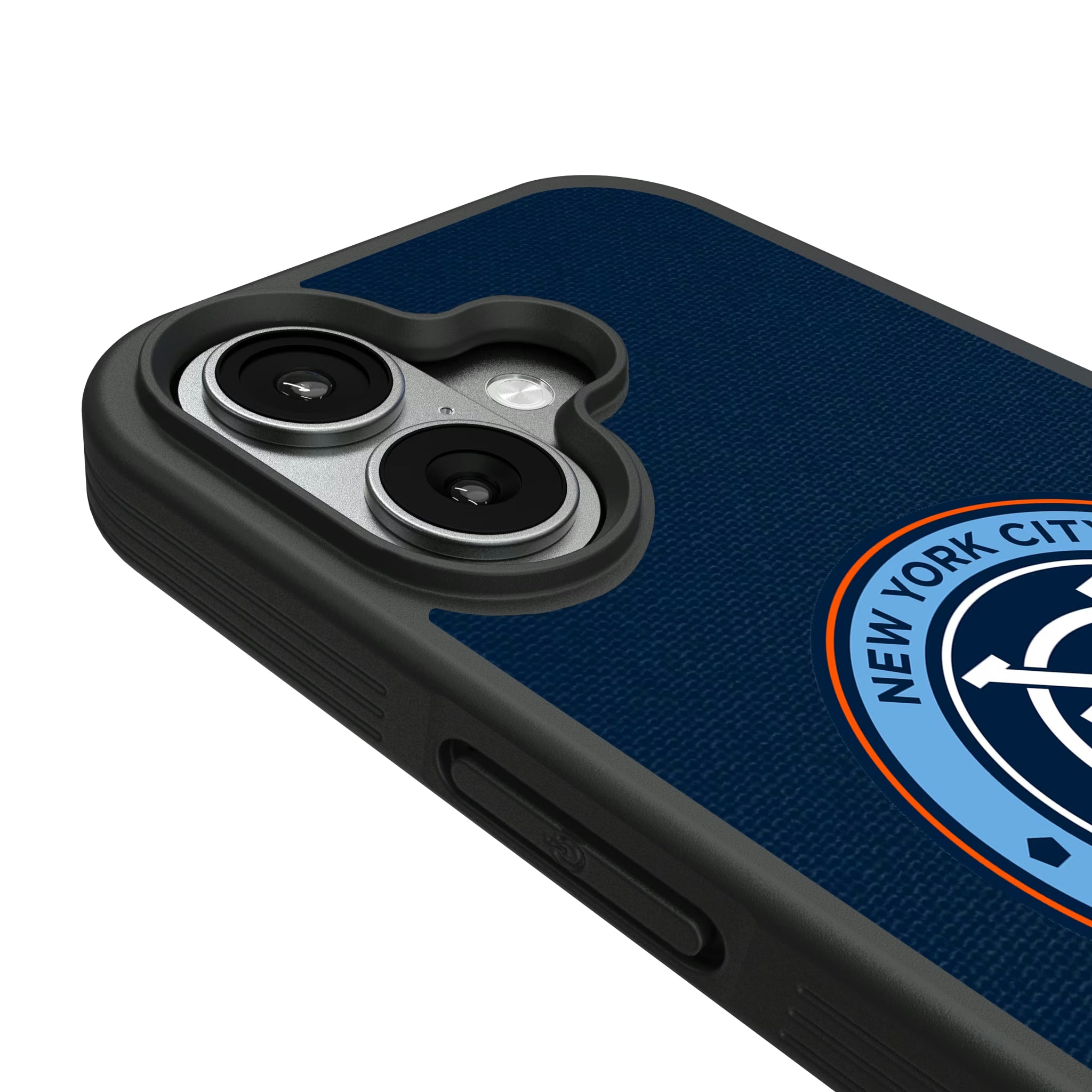 New York City FC Endzone Solid iPhone Bump Phone Case for Apple iPhone - Detail#Device_iPhone 17