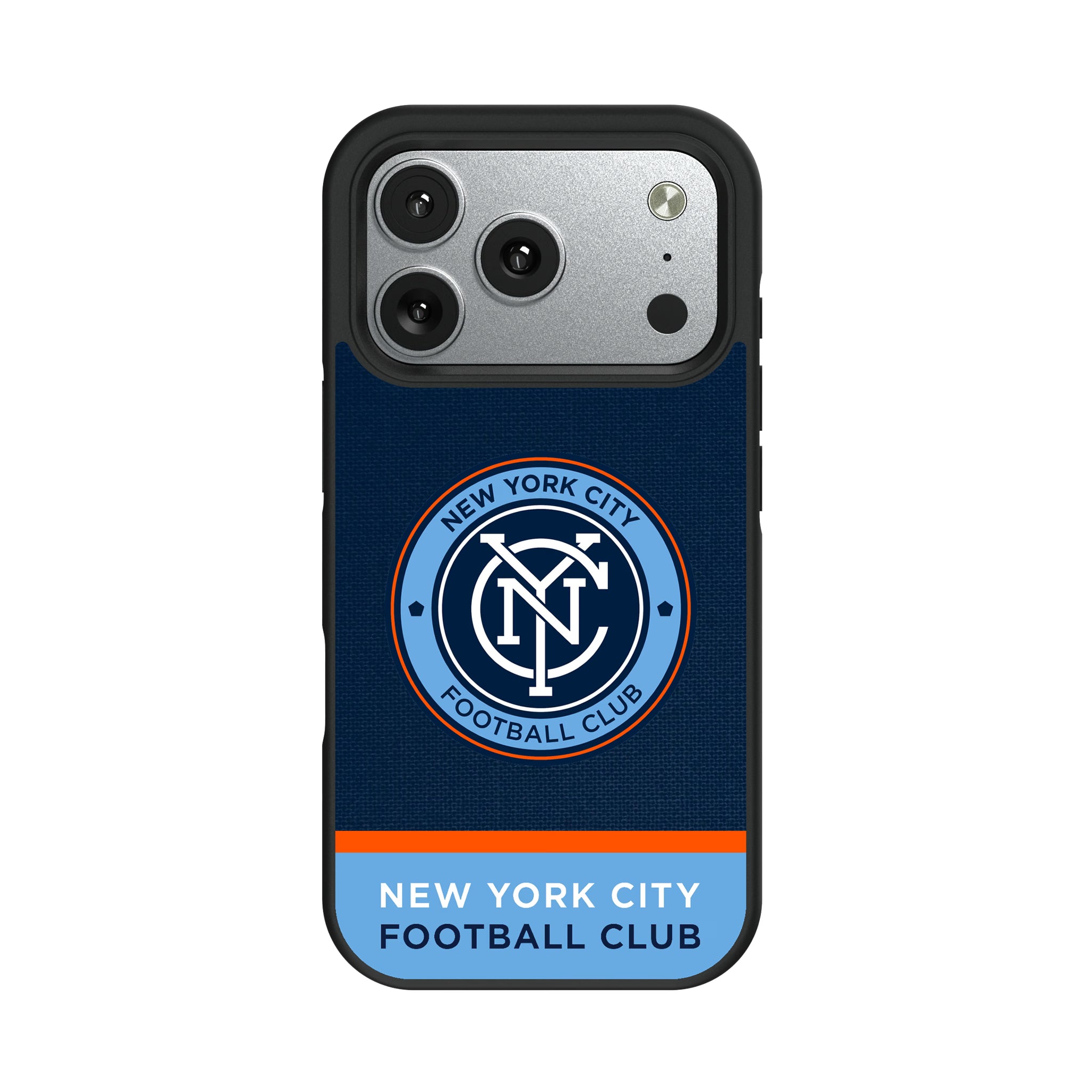 New York City FC Endzone Solid iPhone Bump Phone Case for Apple iPhone#Device_iPhone 17 Pro