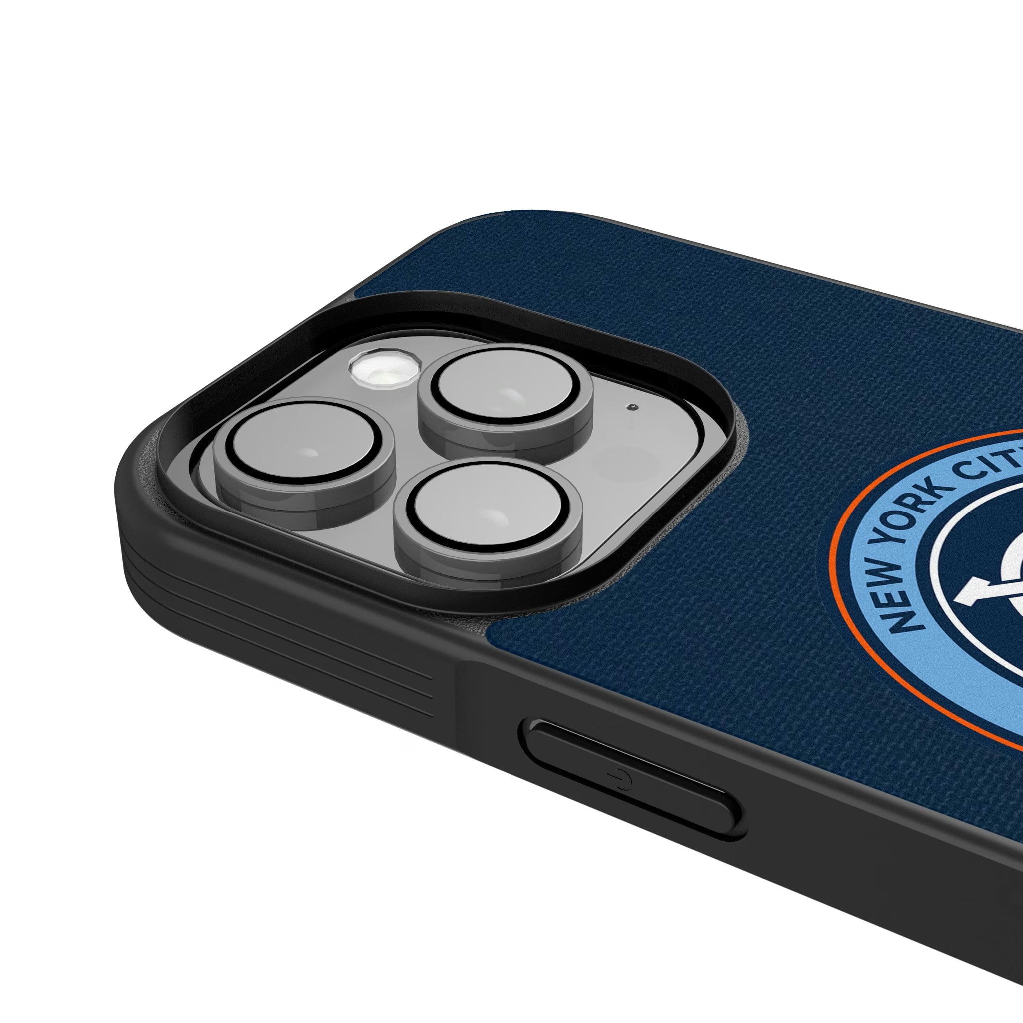 New York City FC Endzone Solid iPhone Bump Phone Case for Apple iPhone - Detail