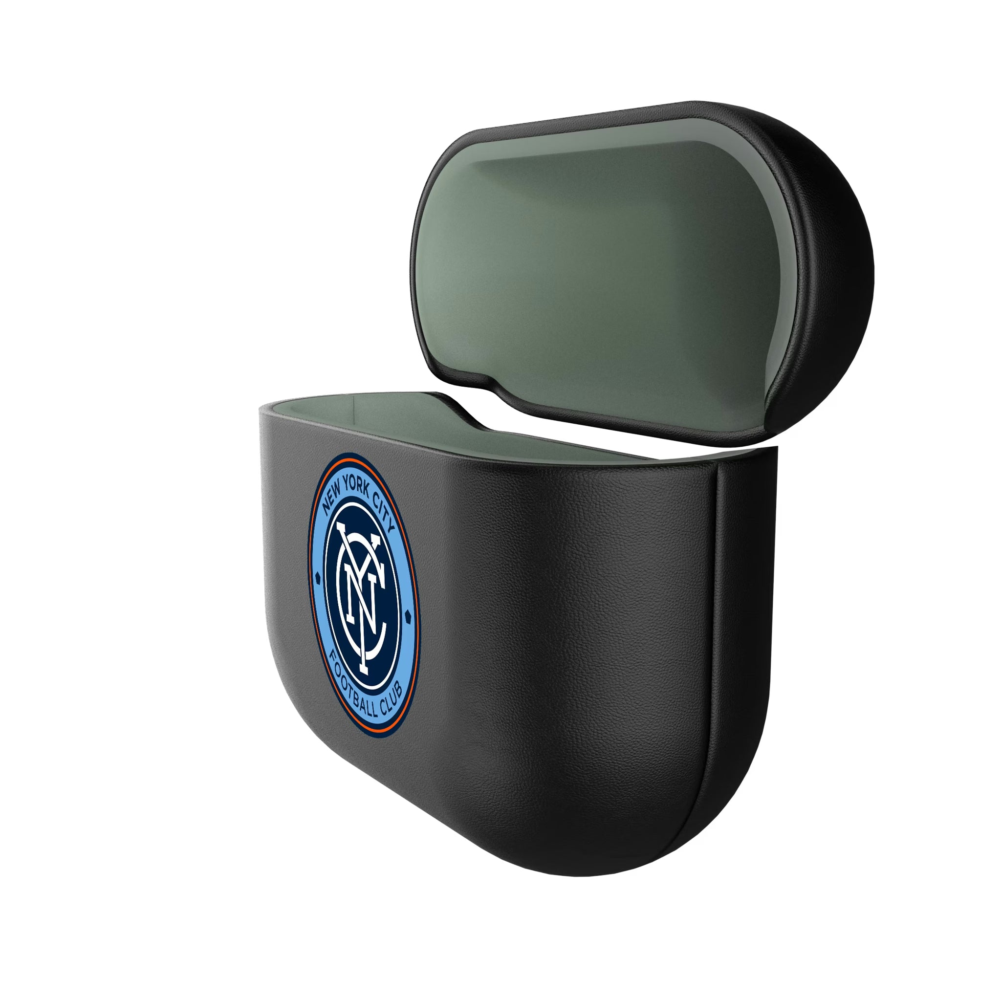 New York City FC Insignia AirPods AirPod Case Cover - Isometric View#Device_AirPods 4
