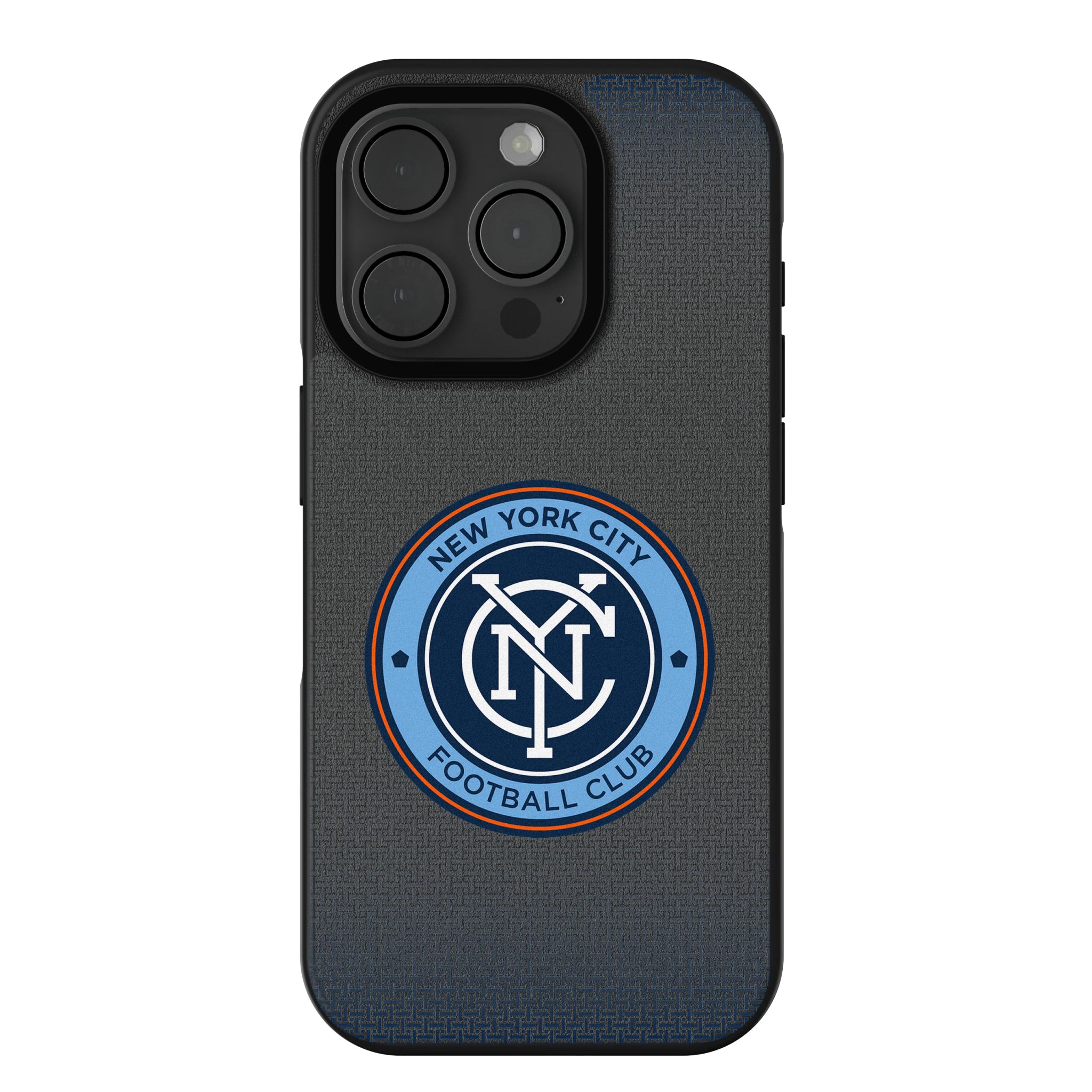 New York City FC Linen iPhone Bump Phone Case for Apple iPhone